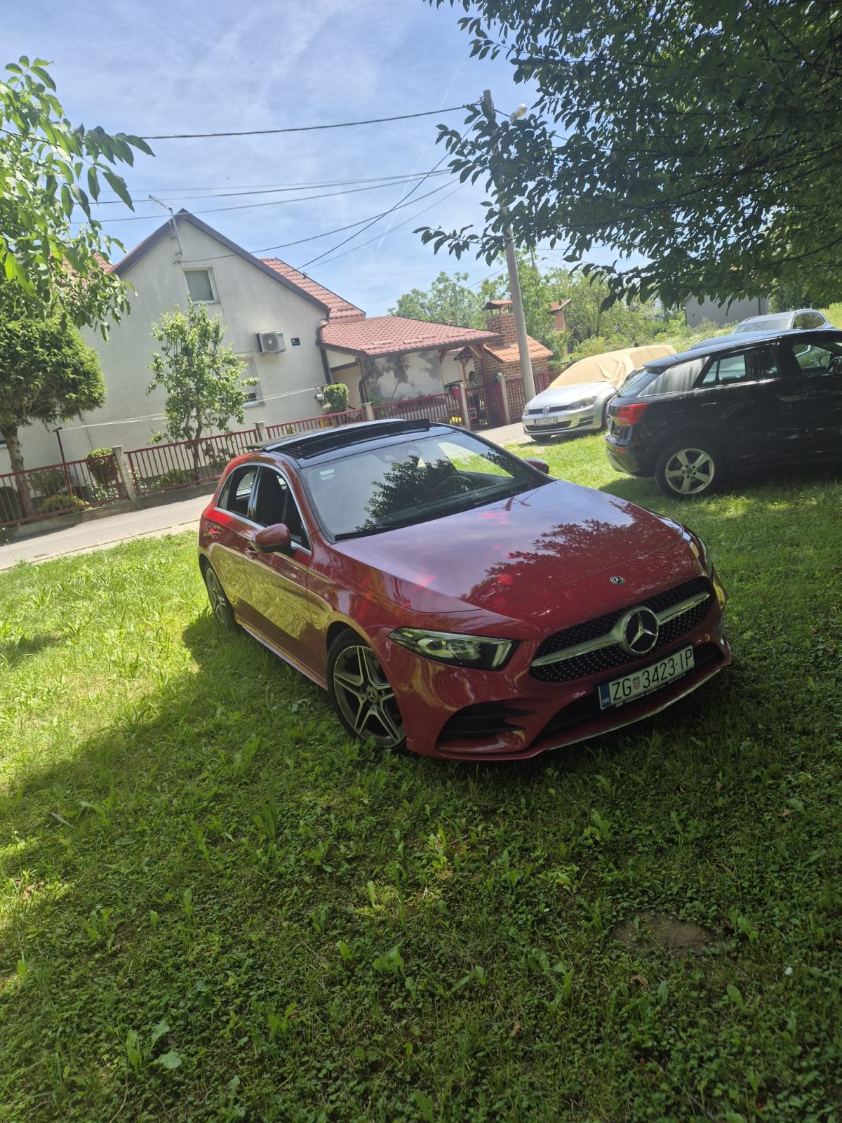 Mercedes-Benz A-klasa 180 d AMG line, pogled izvana - slika 2