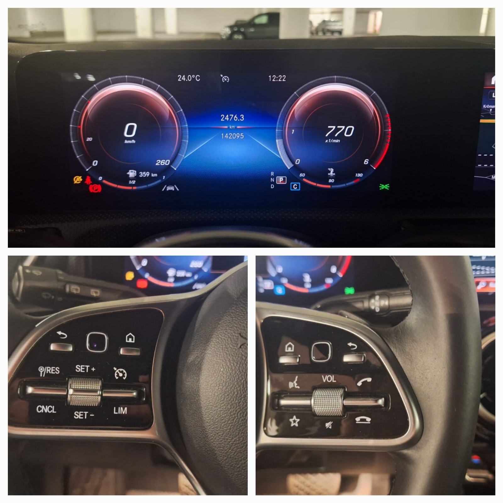Mercedes A 200 d 150 ks automatik HR VOZILO OVL. SERVISNA reg. 03/27, fotografija 9