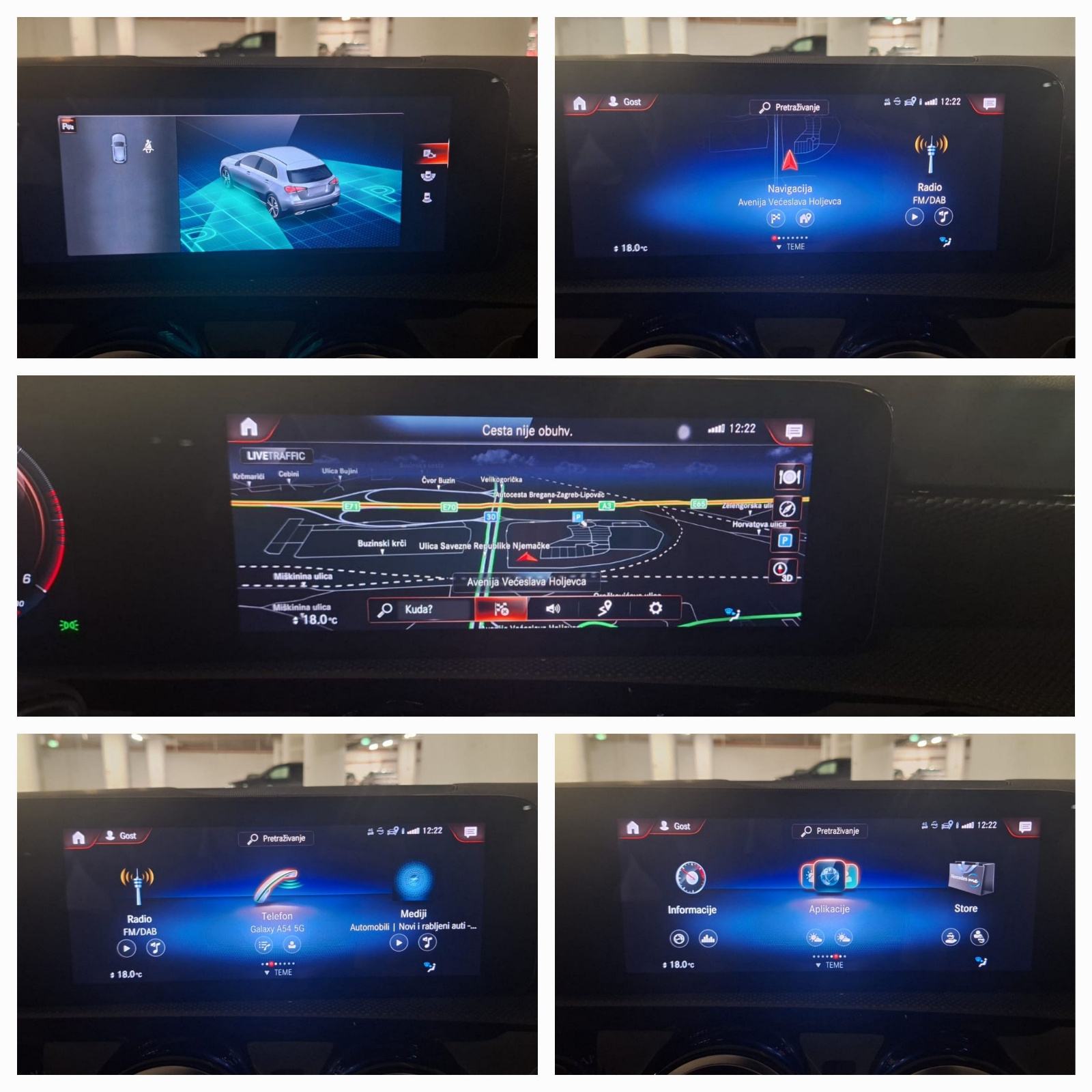 Mercedes A 200 d 150 ks automatik HR VOZILO OVL. SERVISNA reg. 03/27, fotografija 13