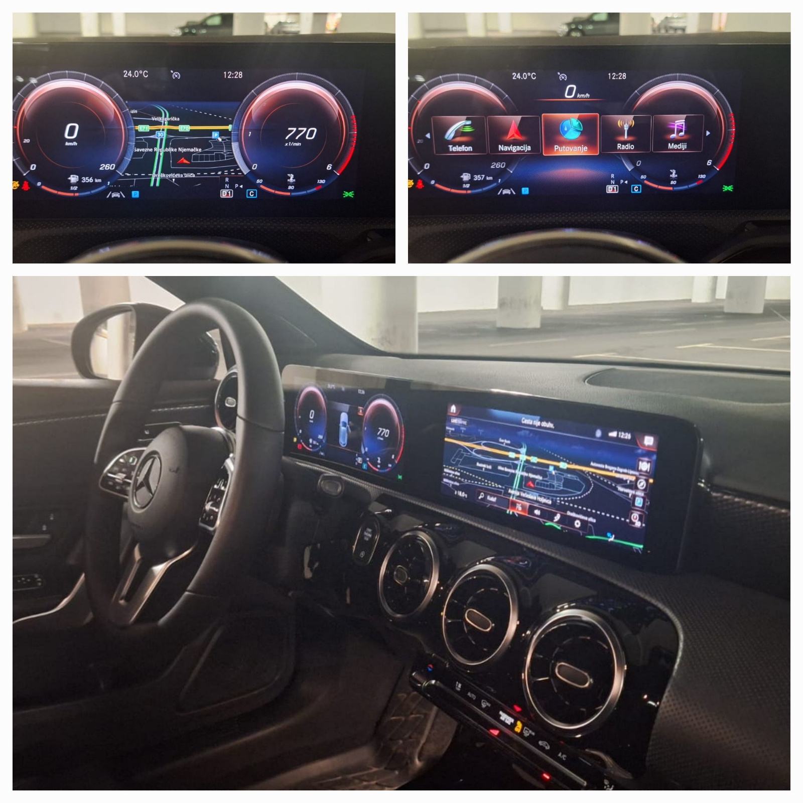 Mercedes A 200 d 150 ks automatik HR VOZILO OVL. SERVISNA reg. 03/27, fotografija 16