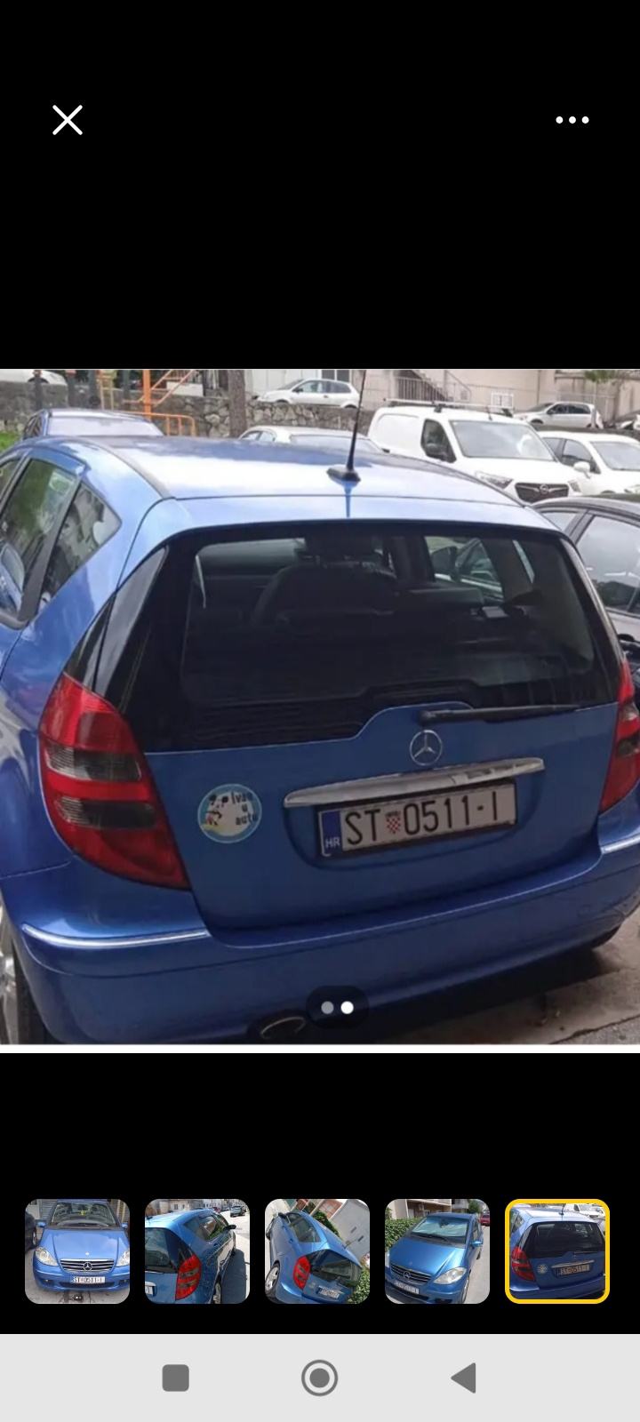 Mercedes-Benz A-Klasa 200cdti, pogled izvana - slika 5