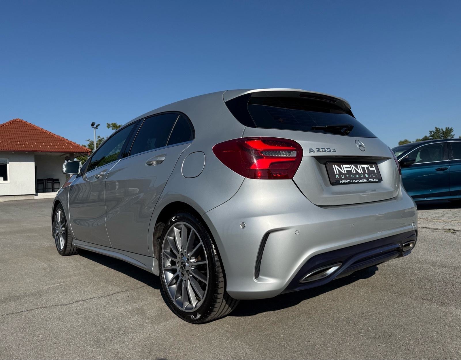 Mercedes-Benz A-klasa 200d AMG LEASING RATA 345€, AUTOMAT, REG: 08/27, fotografija 11