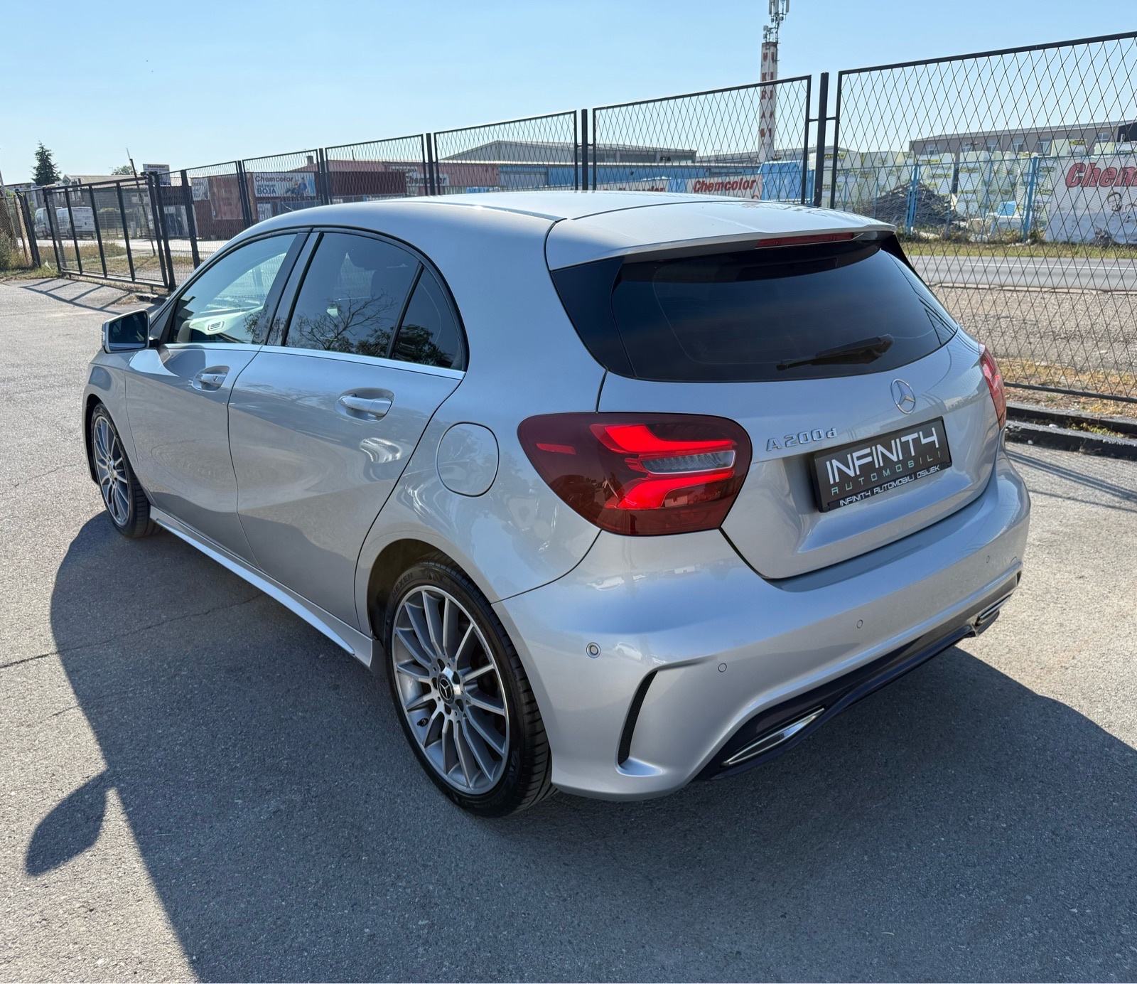 Mercedes-Benz A-klasa 200d AMG LEASING RATA 345€, AUTOMAT, REG: 08/27, fotografija 5