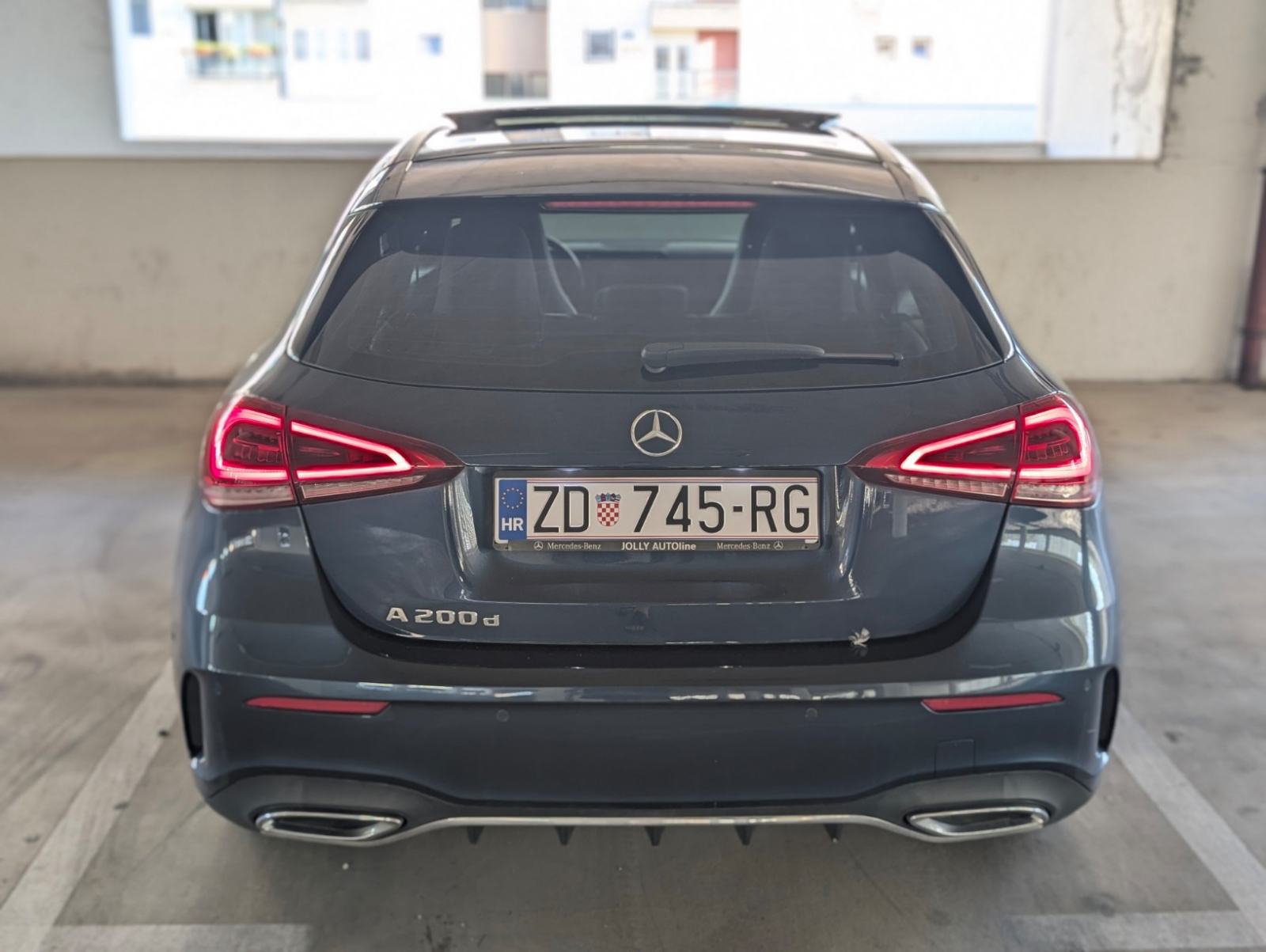 Mercedes-Benz A-klasa 200d AMG-Line 150ks 8G-DCT PDV, fotografija 8