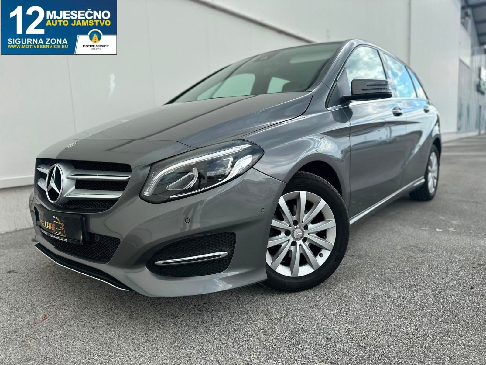 Mercedes-Benz B-klasa 180 D/LED/NAVI/SENZORI/88.630 km, pogled izvana - slika 1