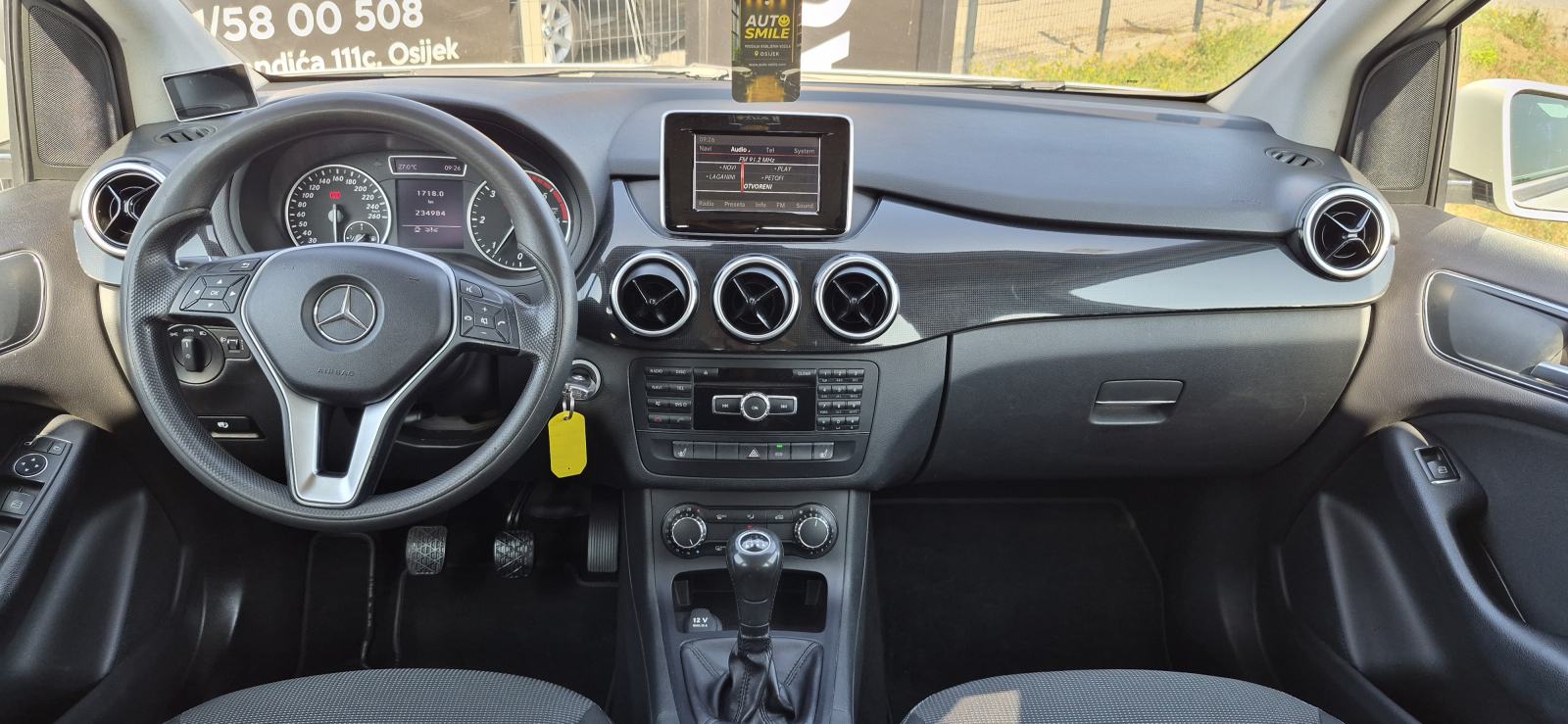 Mercedes-Benz B-klasa 180CDI, 6 BRZINA, KLIMA, NAVI, SENZ, REG 6/27..., fotografija 13