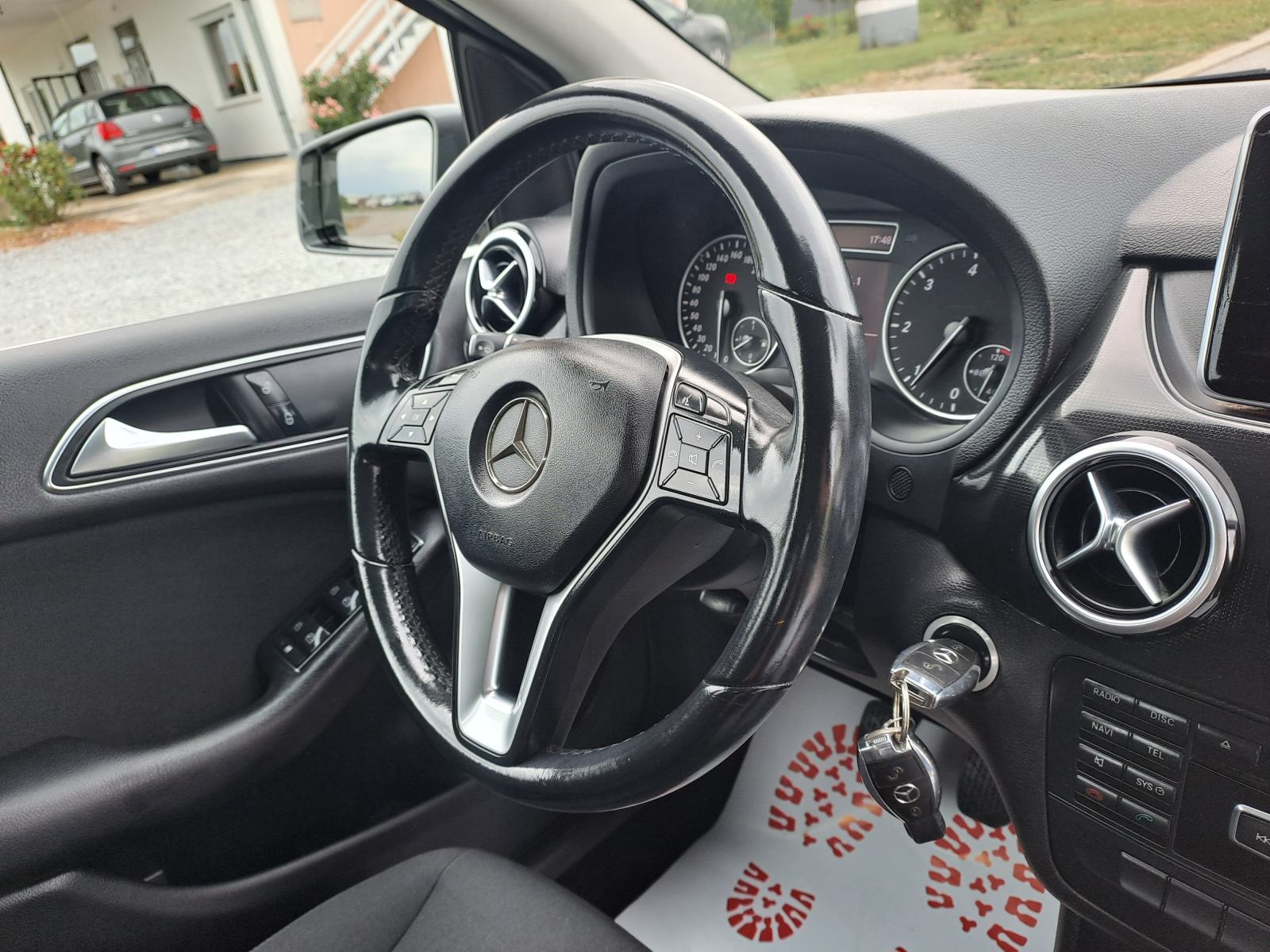 Mercedes-Benz B180 CDI-2014gd.md-NAVIGACIJA-alu.6brzin,senzori,KARTICE, fotografija 12