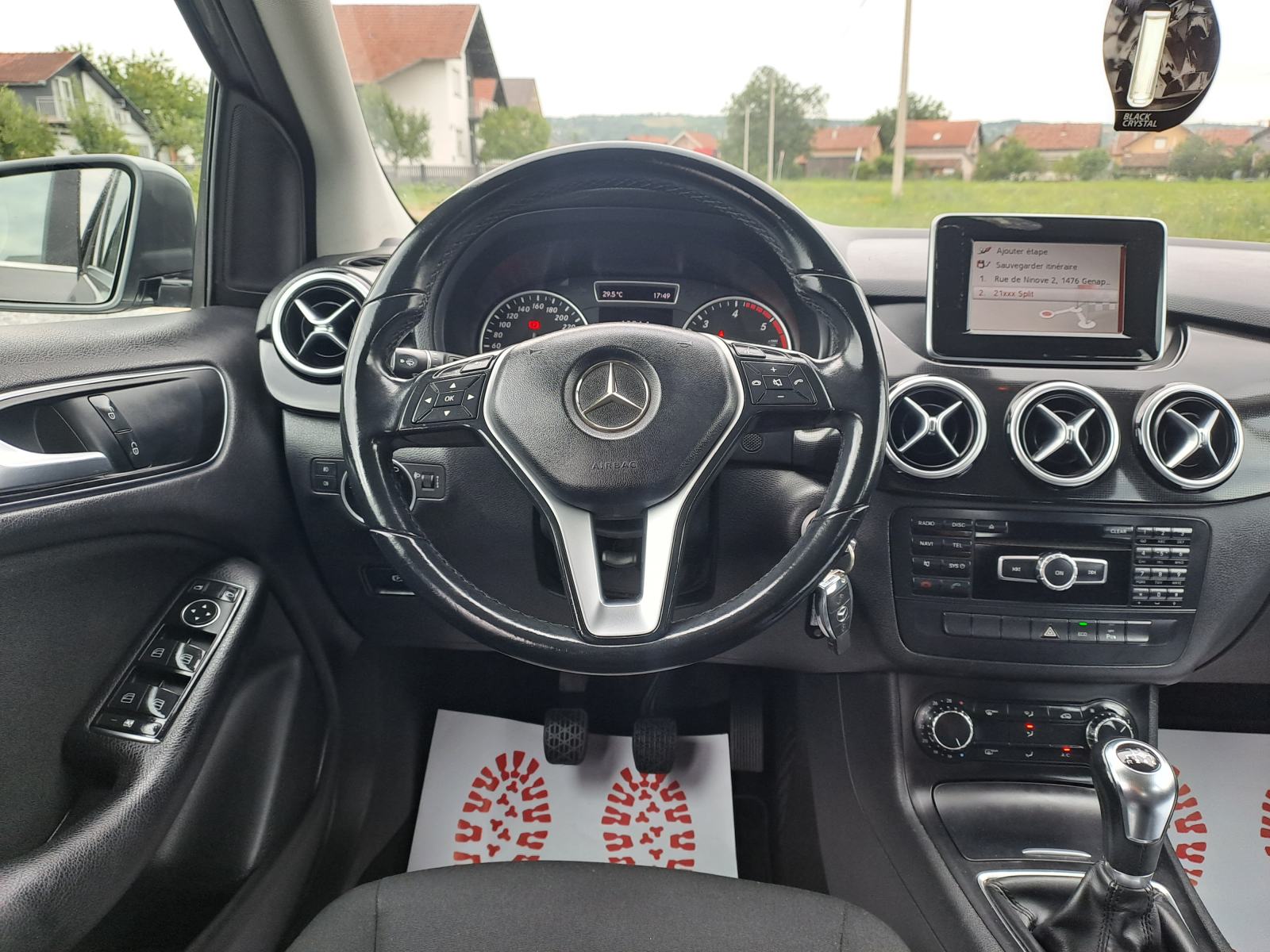 Mercedes-Benz B180 CDI-2014gd.md-NAVIGACIJA-alu.6brzin,senzori,KARTICE, fotografija 13