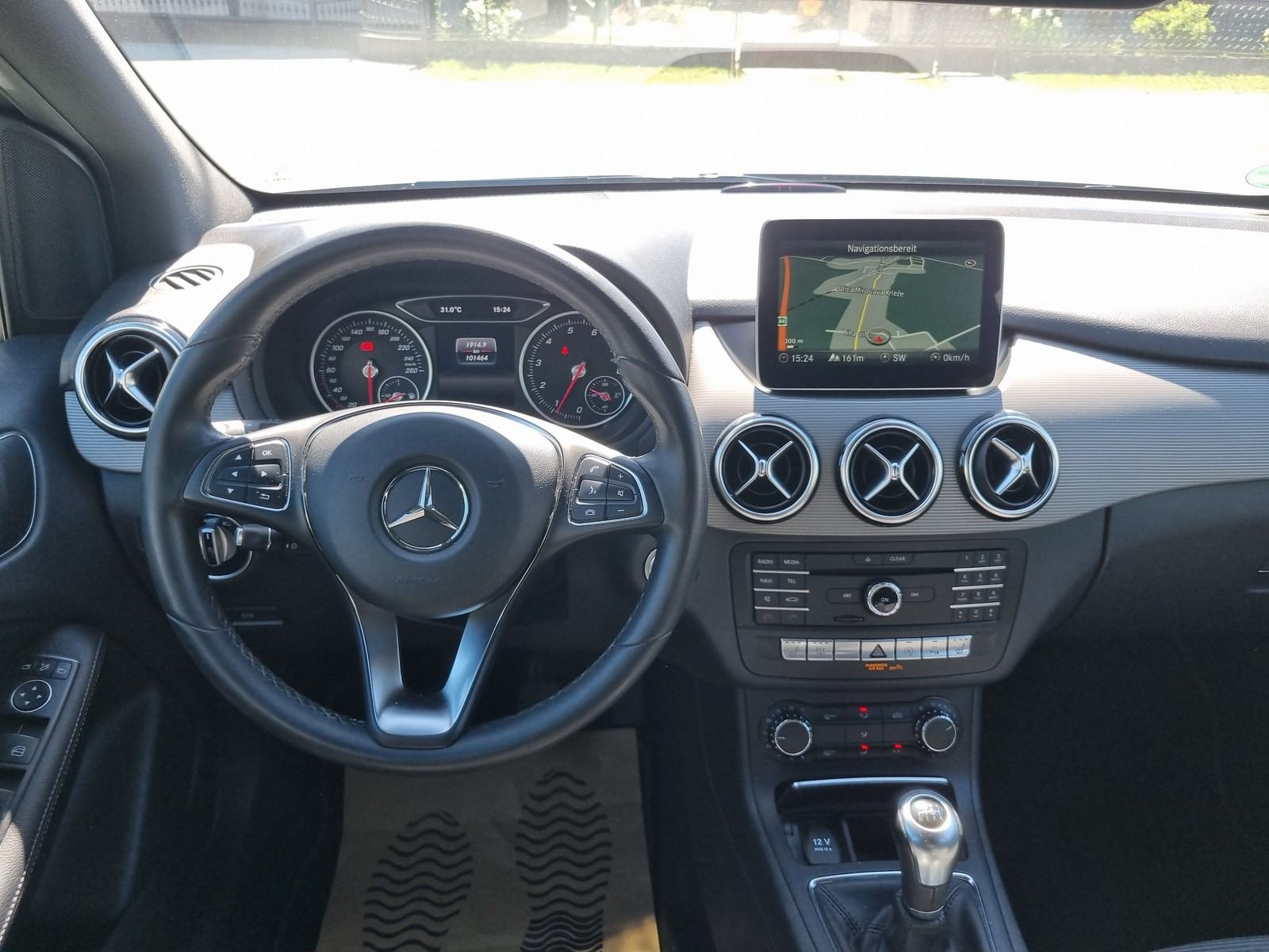 Mercedes-Benz B180, Style, BENZINAC, klima, tempomat, navy..., fotografija 14