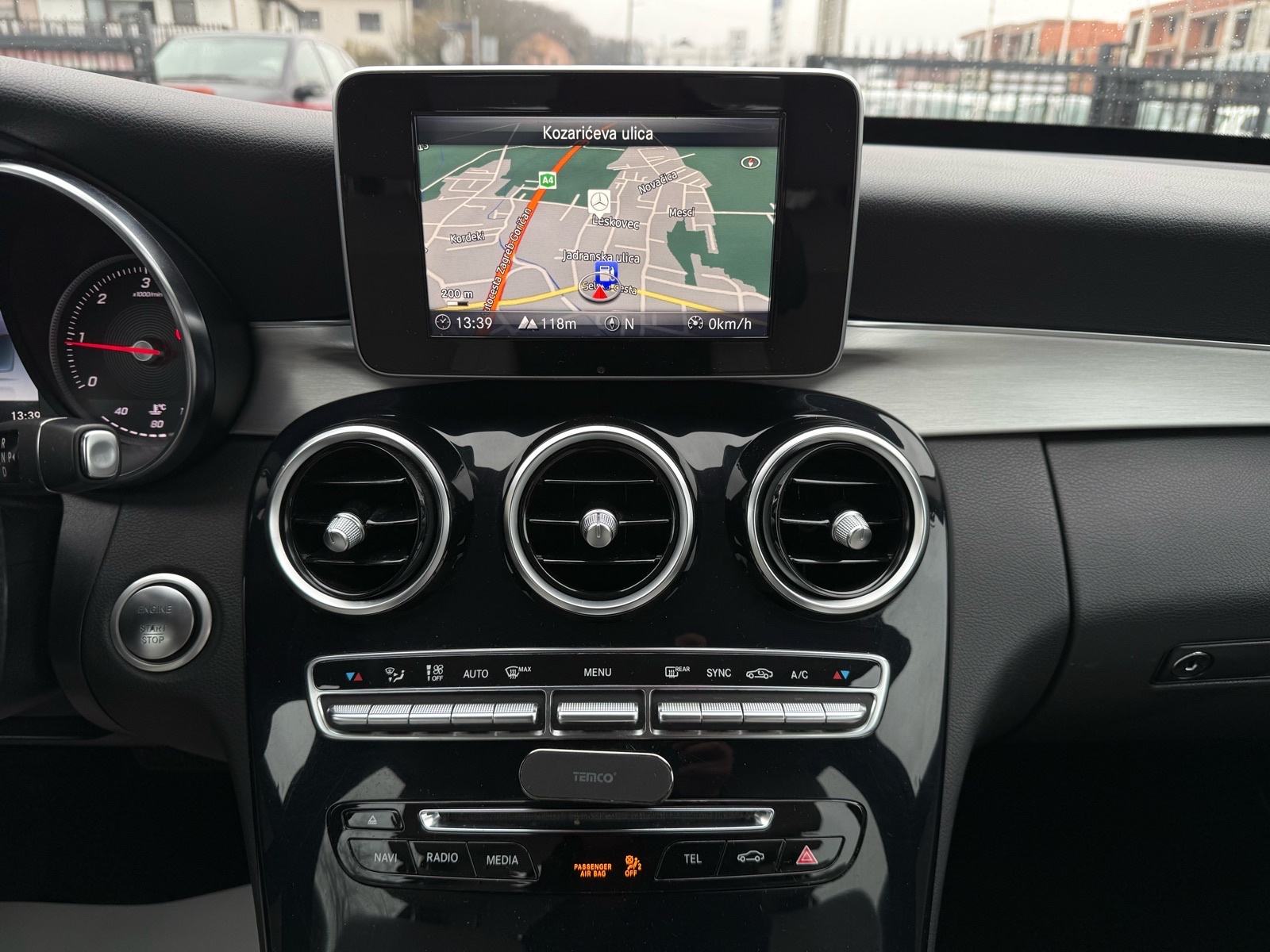 MERCEDES C200 CDI 2017.g. AUTOMATIC, ODLIČAN,NIJE ZA ZAMJENU.., fotografija 15