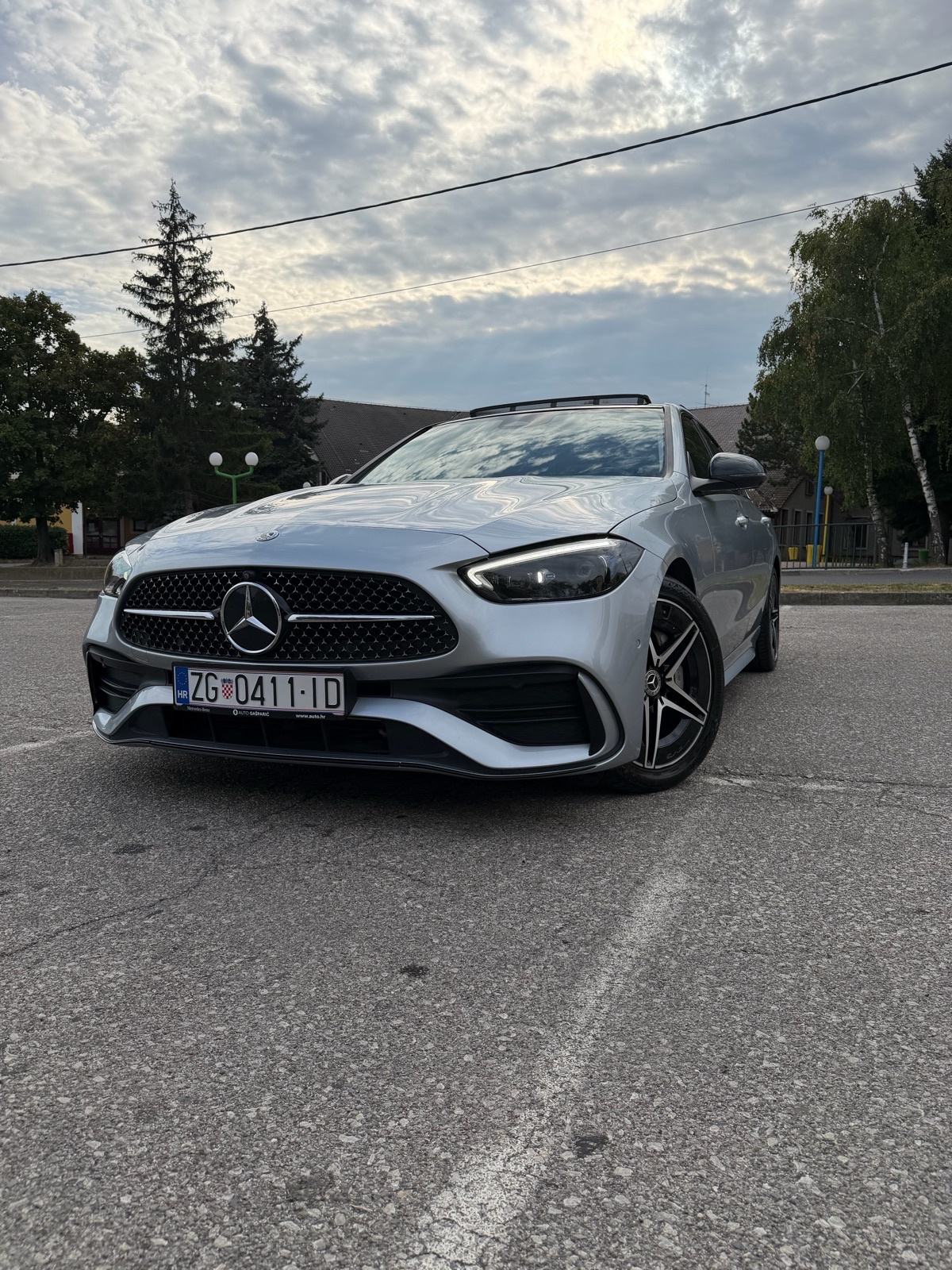 Mercedes-Benz C 220d|Full|4Matic|AMG |Pano|HUD|Memory|Garancija|360, fotografija 1