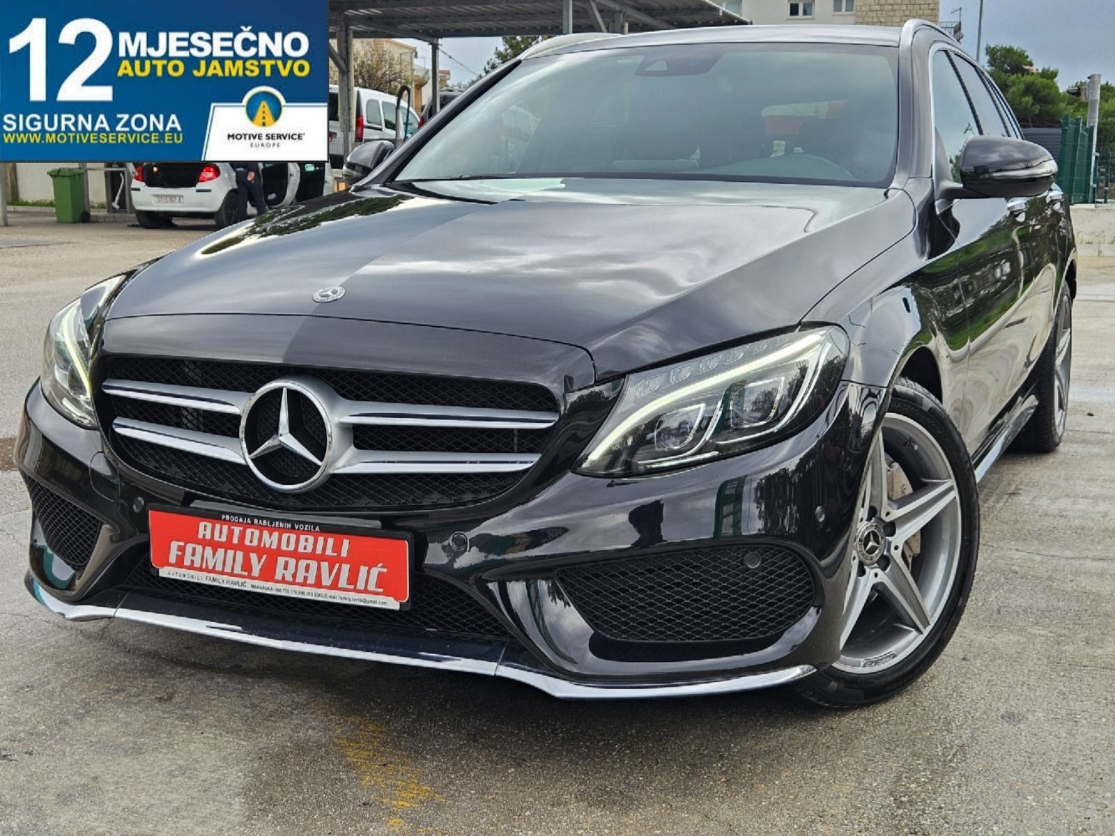 Mercedes-Benz C 250 d AMG 4Matic*120tkm*Led*Koža*Kamera*9G-Tronic*, pogled izvana - slika 1