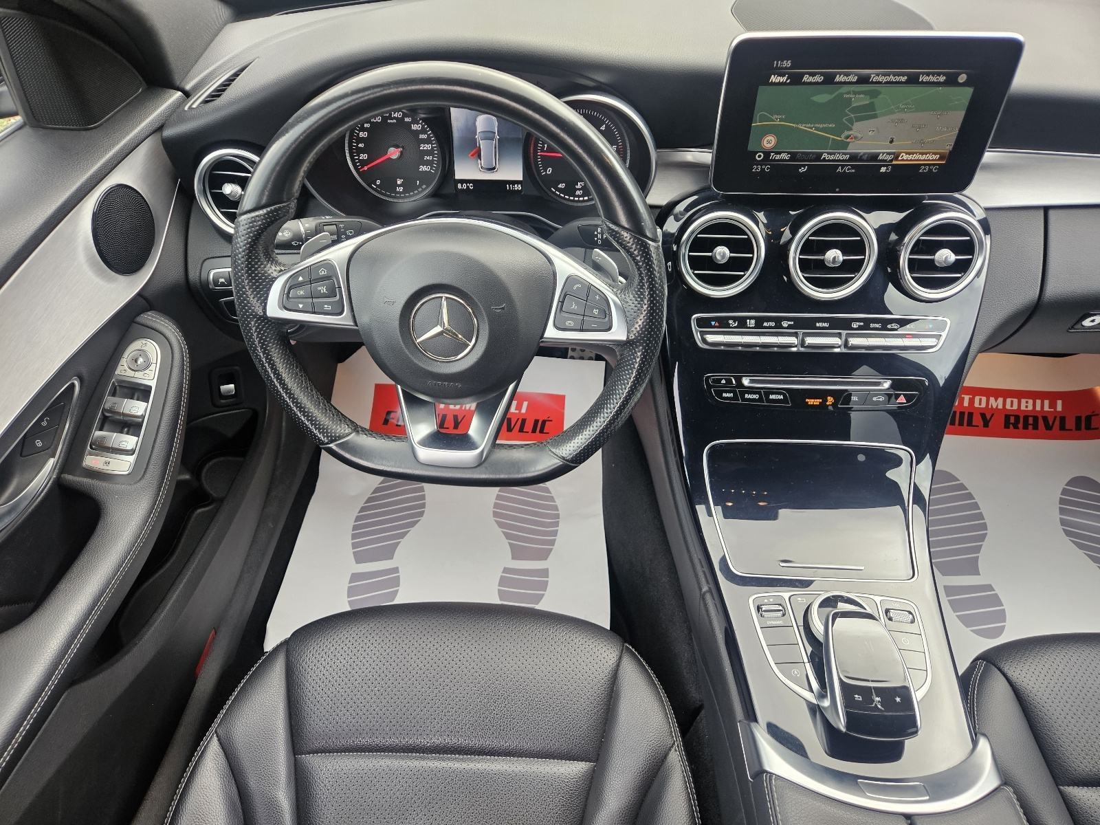 Mercedes-Benz C 250 d AMG 4Matic*120tkm*Led*Koža*Kamera*9G-Tronic*, fotografija 14