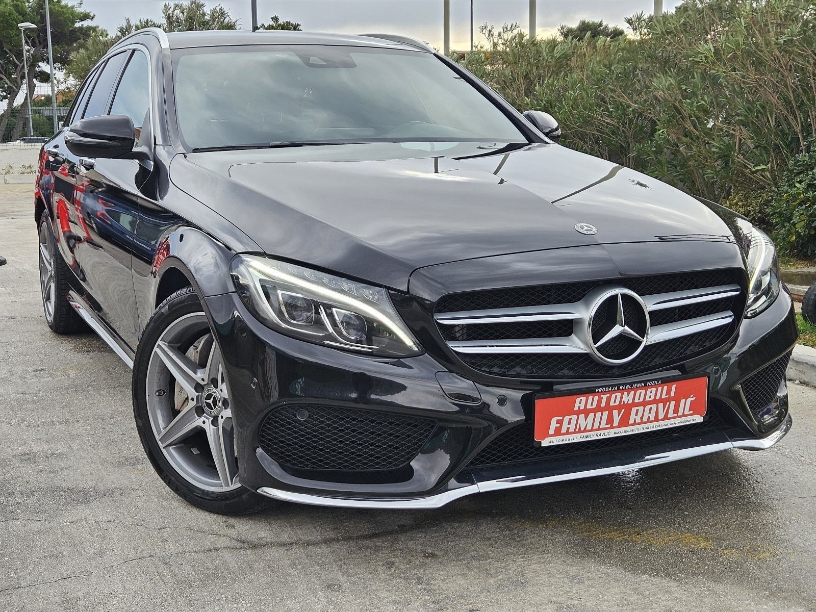 Mercedes-Benz C 250 d AMG 4Matic*120tkm*Led*Koža*Kamera*9G-Tronic*, pogled izvana - slika 2