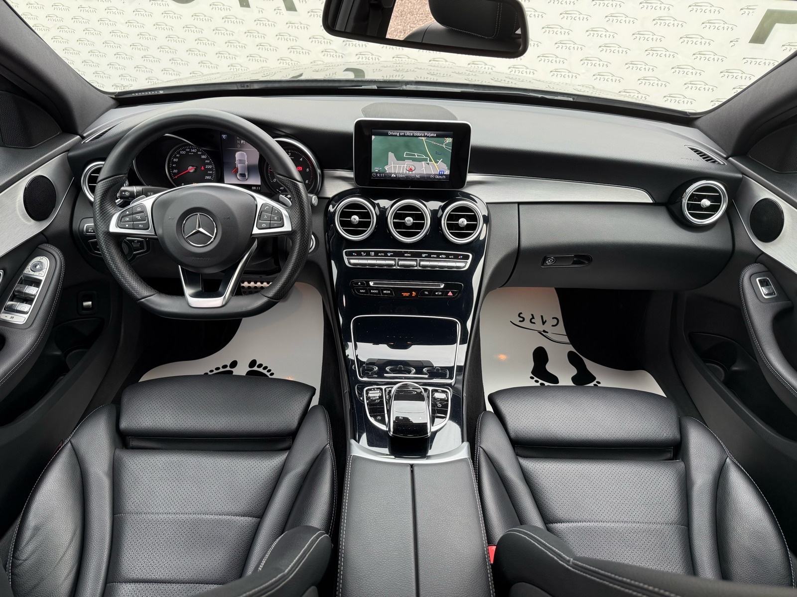Mercedes-Benz C-klasa 180 d AMG REG 10/26 | ALU 18 | KOŽA | kamera, fotografija 12