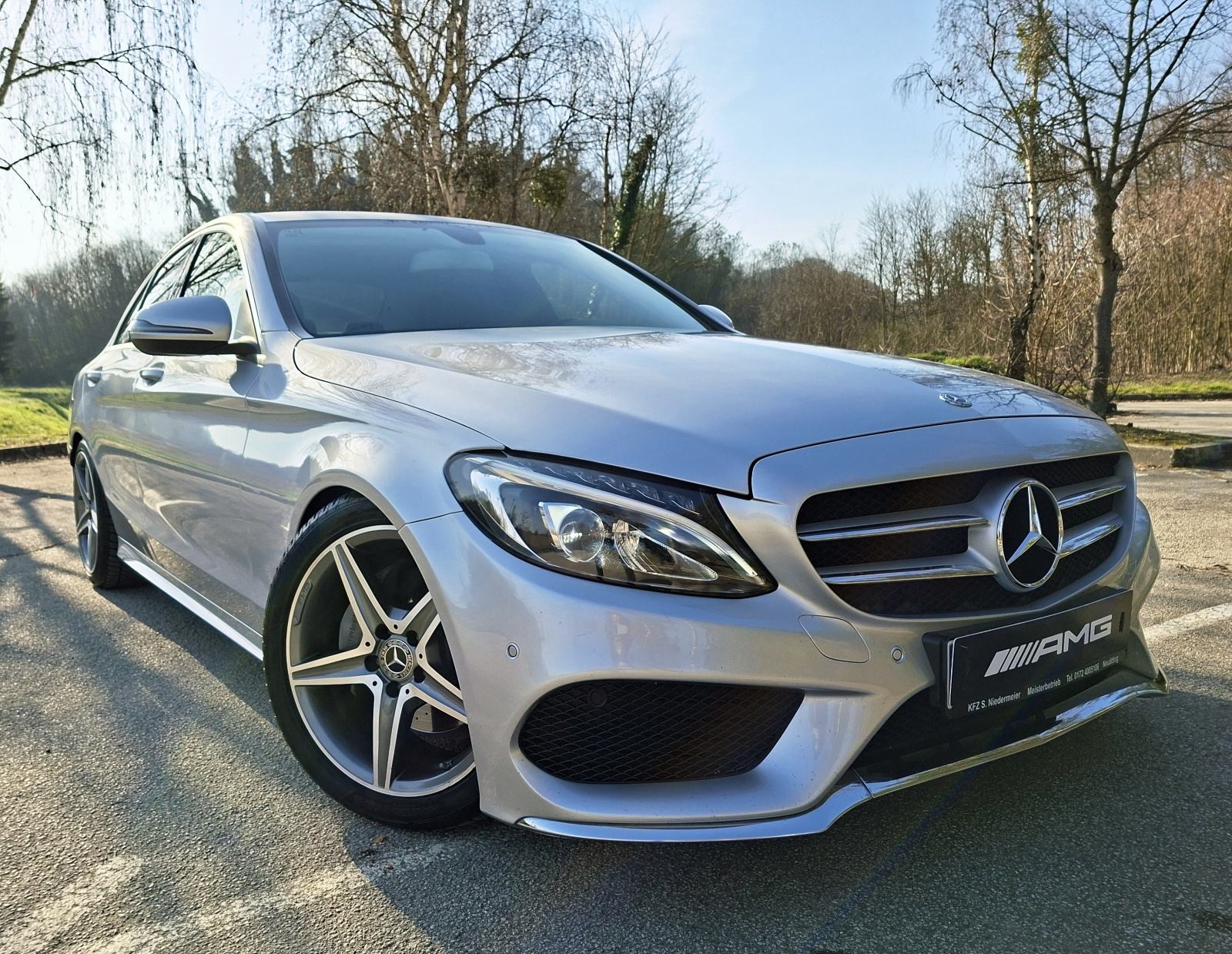Mercedes-Benz C-klasa 180 d AMG automatik, fotografija 6