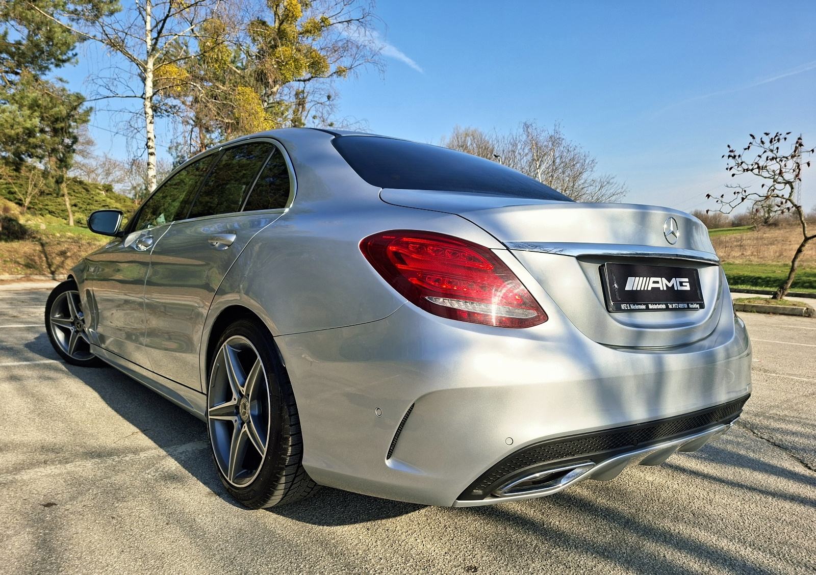 Mercedes-Benz C-klasa 180 d AMG automatik, fotografija 4