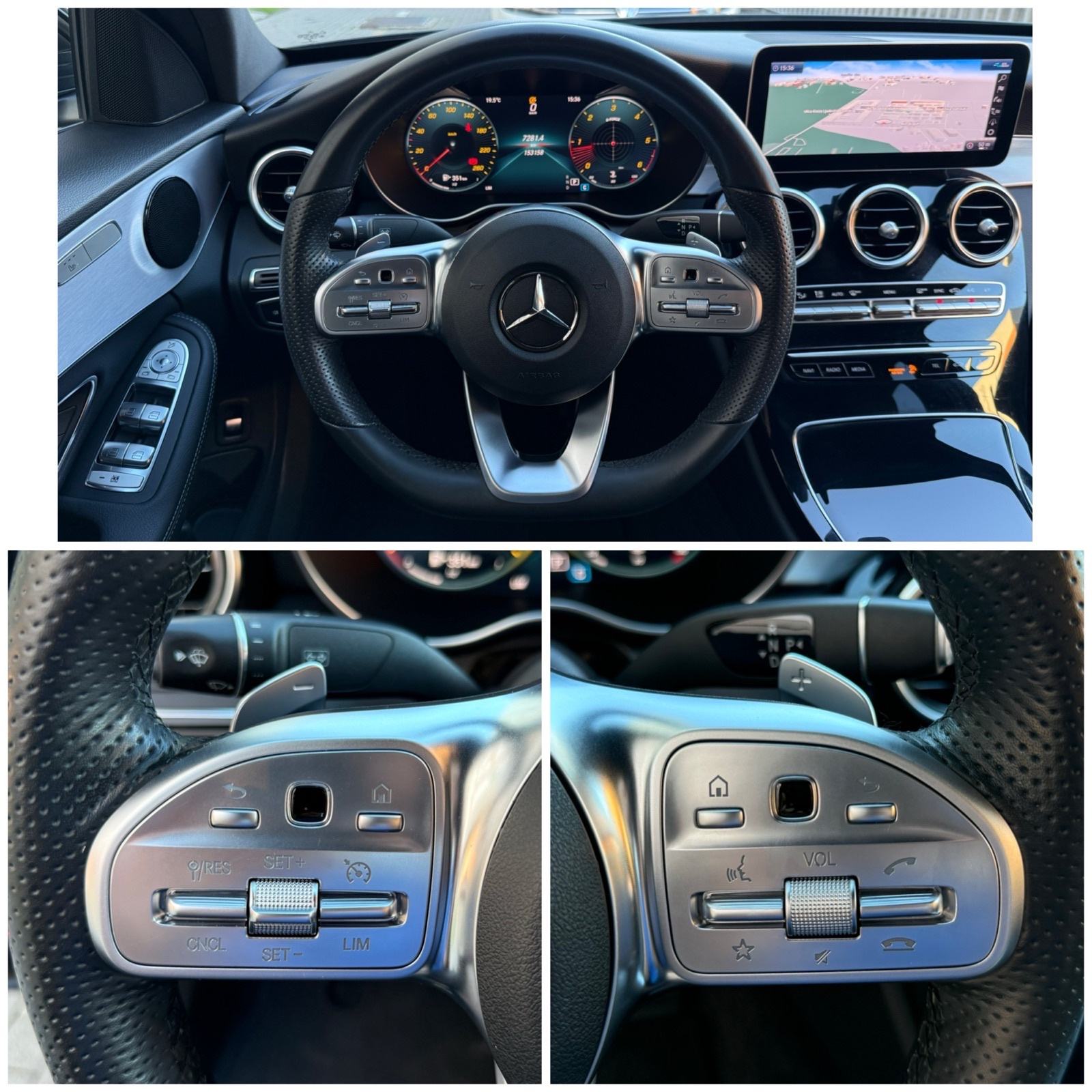 Mercedes C180d AUTOMATIK AMG °VIRTUAL°NAVI°KAMERA°LEASING BEZ UČEŠĆA°, fotografija 19