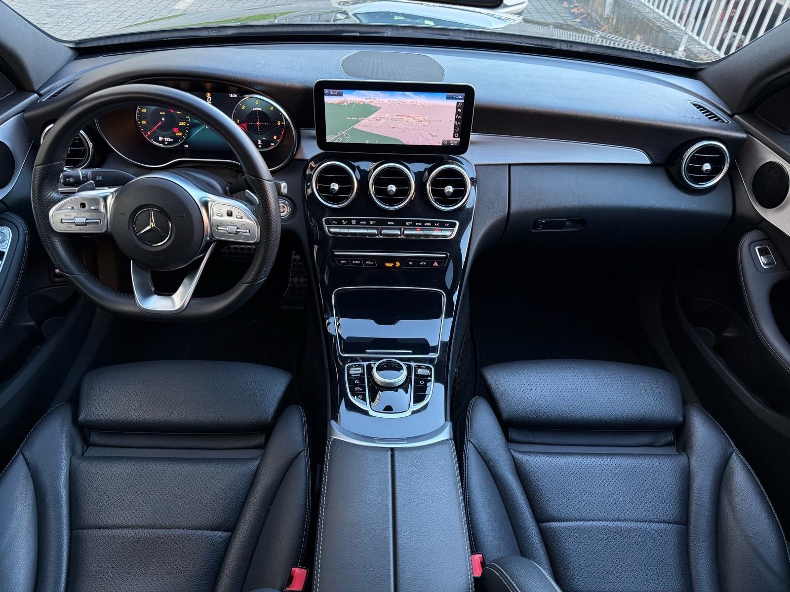 Mercedes C180d AUTOMATIK AMG °VIRTUAL°NAVI°KAMERA°LEASING BEZ UČEŠĆA°, fotografija 12