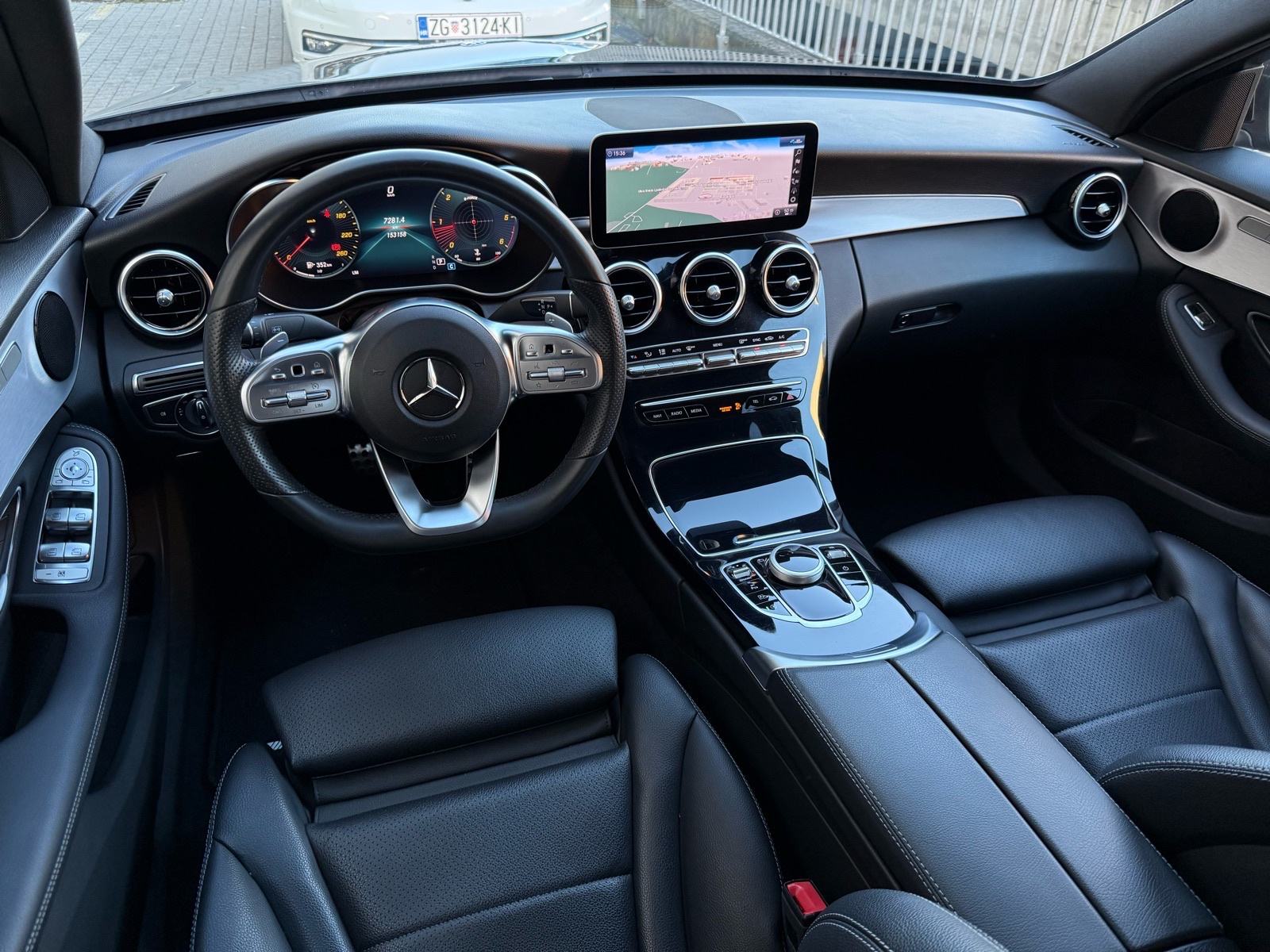 Mercedes C180d AUTOMATIK AMG °VIRTUAL°NAVI°KAMERA°LEASING BEZ UČEŠĆA°, fotografija 11