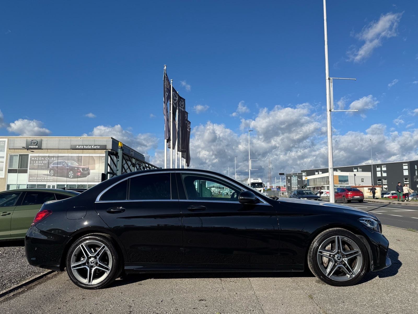 Mercedes C180d AUTOMATIK AMG °VIRTUAL°NAVI°KAMERA°LEASING BEZ UČEŠĆA°, fotografija 8