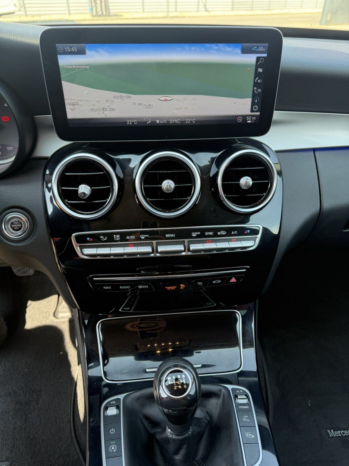 Mercedes-Benz C-klasa 180 d Navigacija, Ambient light, fotografija 18