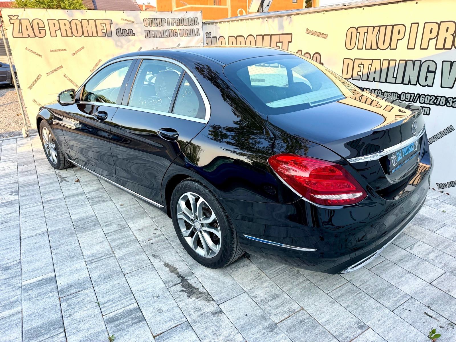 Mercedes-Benz C-klasa 180 # ODLIČAN AUTO # KRED- KART, fotografija 11
