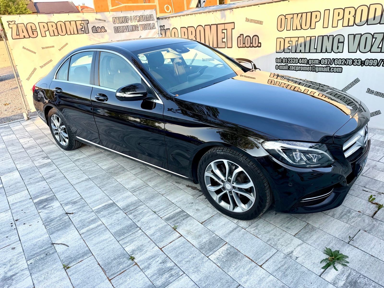 Mercedes-Benz C-klasa 180 # ODLIČAN AUTO # KRED- KART, fotografija 19