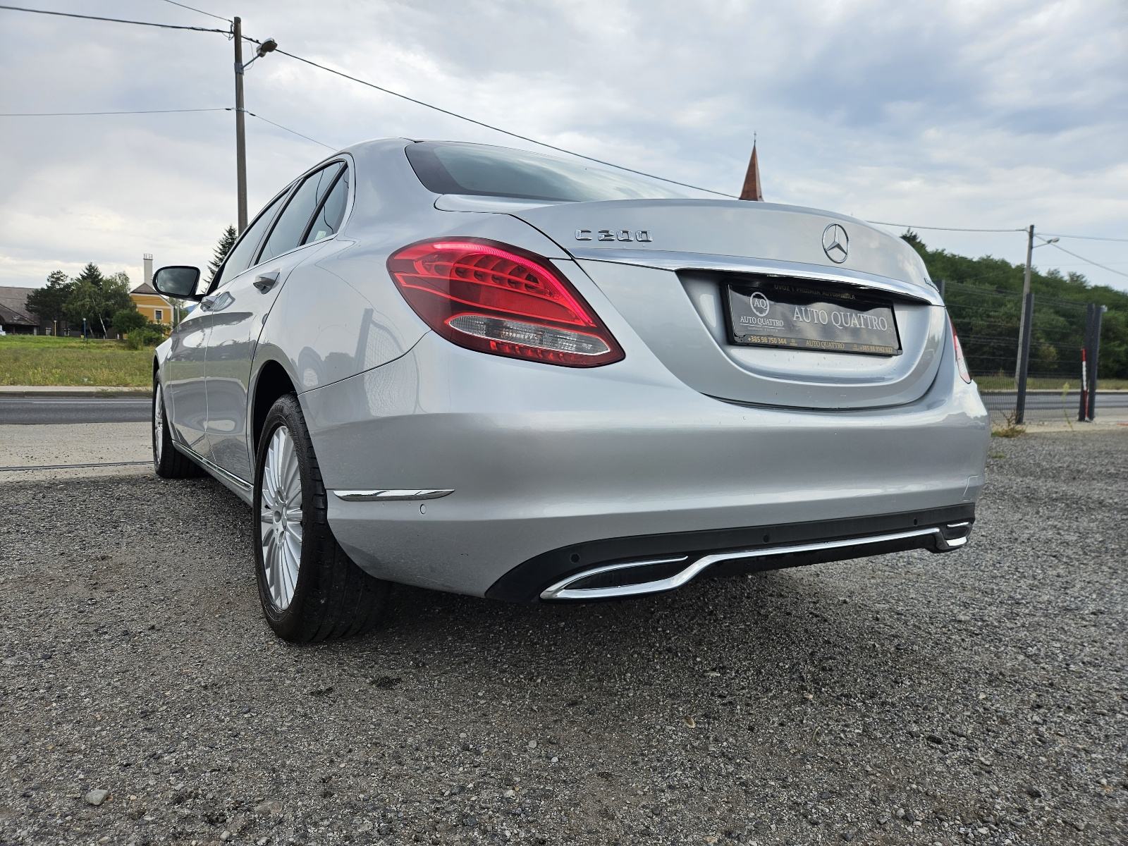 Mercedes-Benz C-klasa 200 cdi BLUETEC NAVI-ŠIBER-GR.SJEDALA AVANTGARDE, fotografija 7
