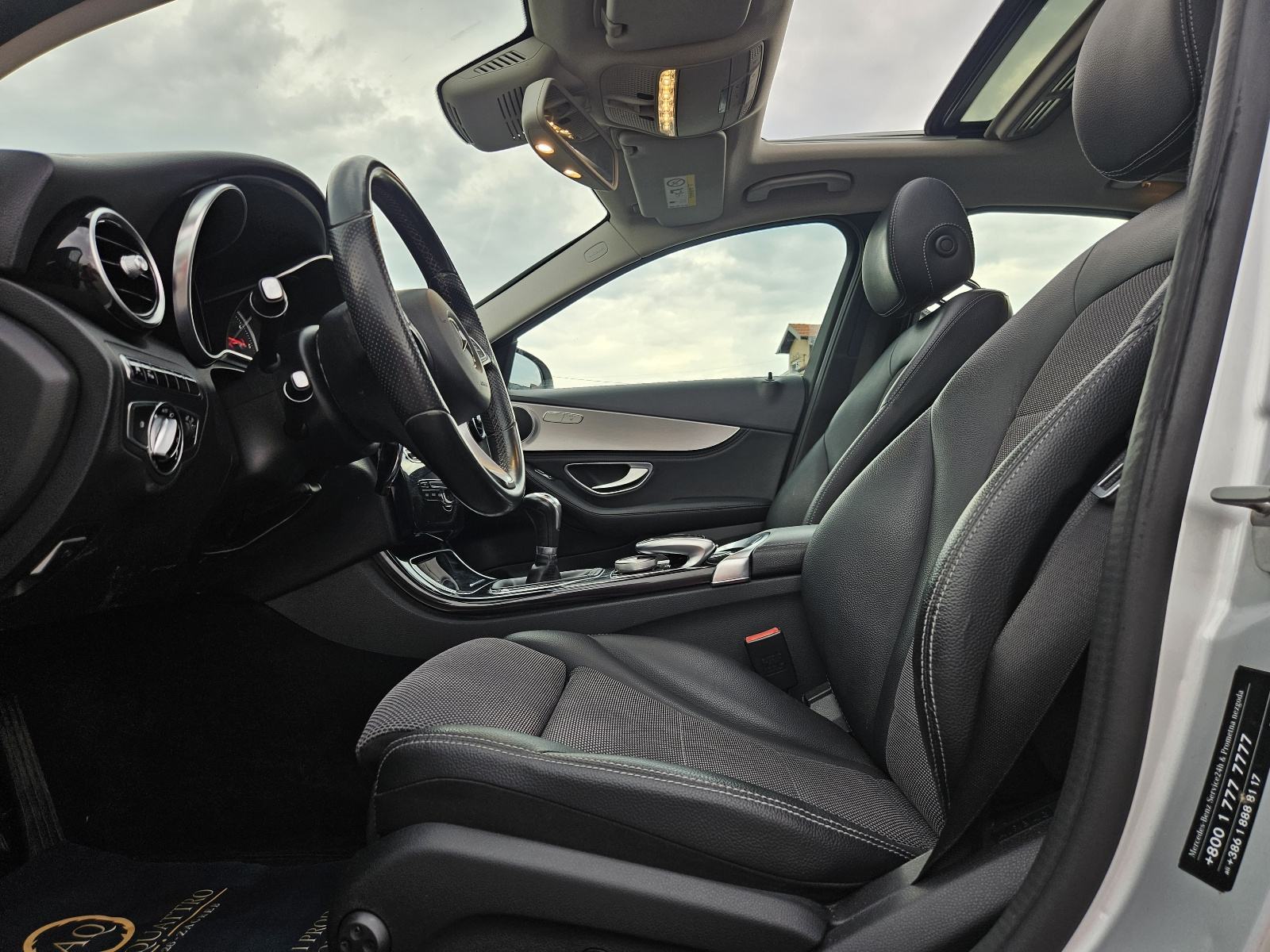 Mercedes-Benz C-klasa 200 cdi BLUETEC NAVI-ŠIBER-GR.SJEDALA AVANTGARDE, fotografija 15