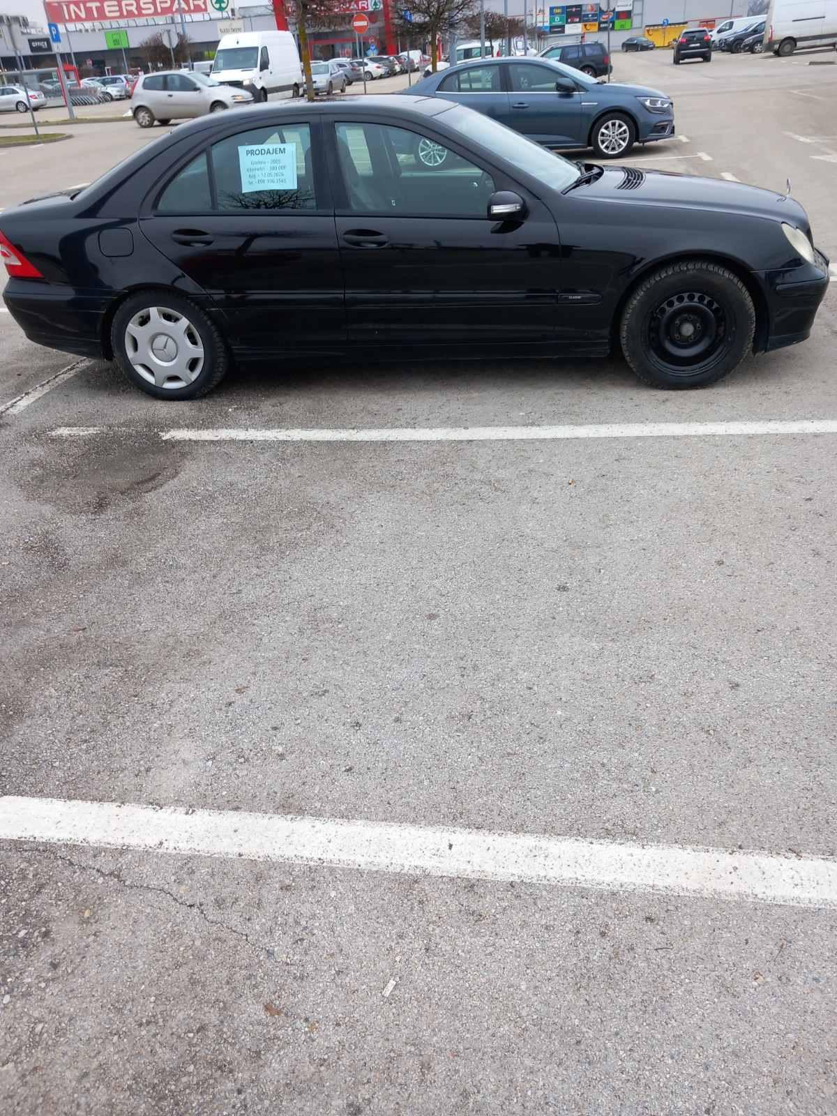 Mercedes-Benz C-Klasa 2005. god, garažiran, kožna sjedala 098-936-3565, fotografija 6