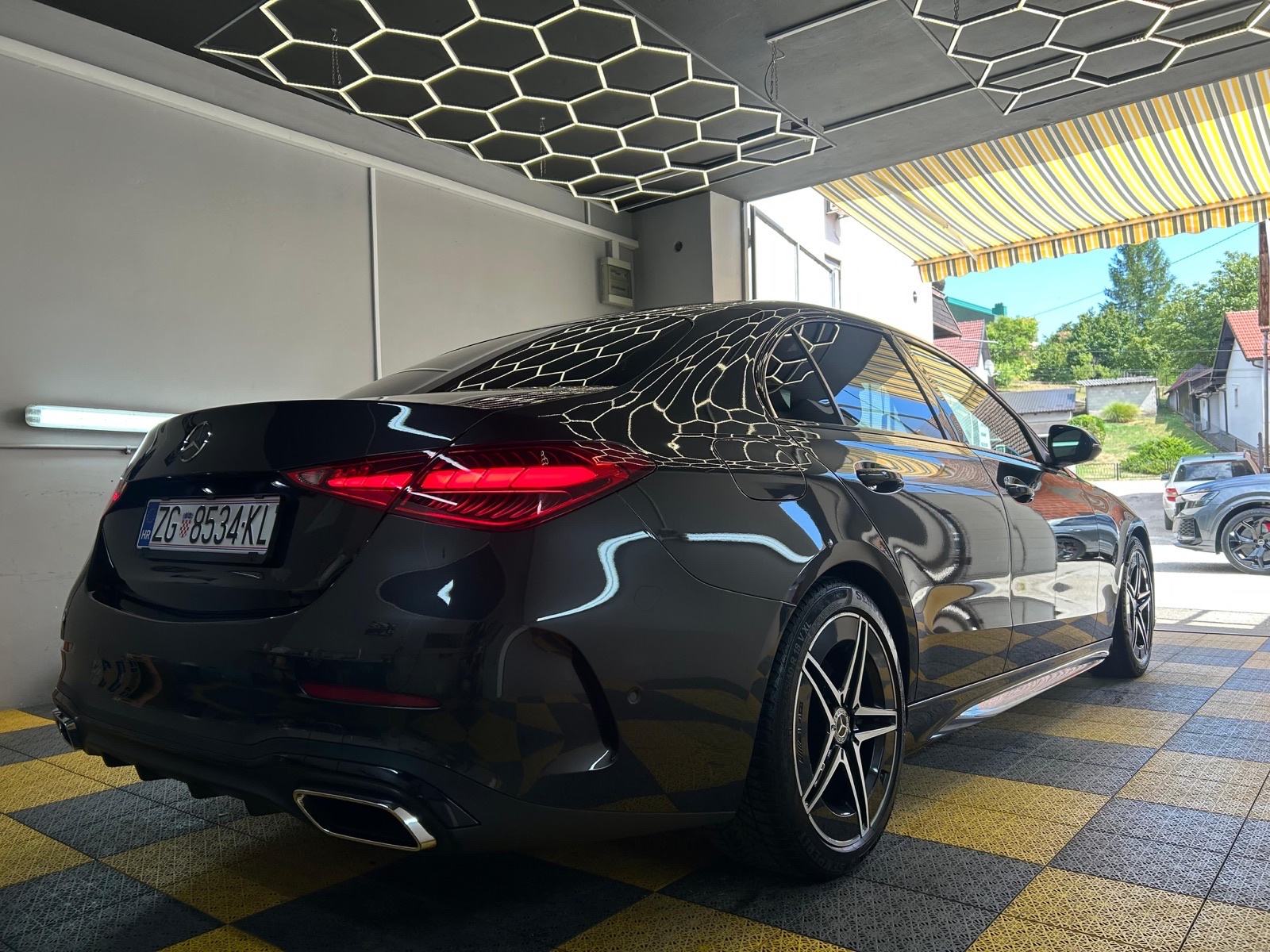 Mercedes-Benz C-klasa 220 D AMG -FULL AMG- PANORAMA- AUTOM-, fotografija 6