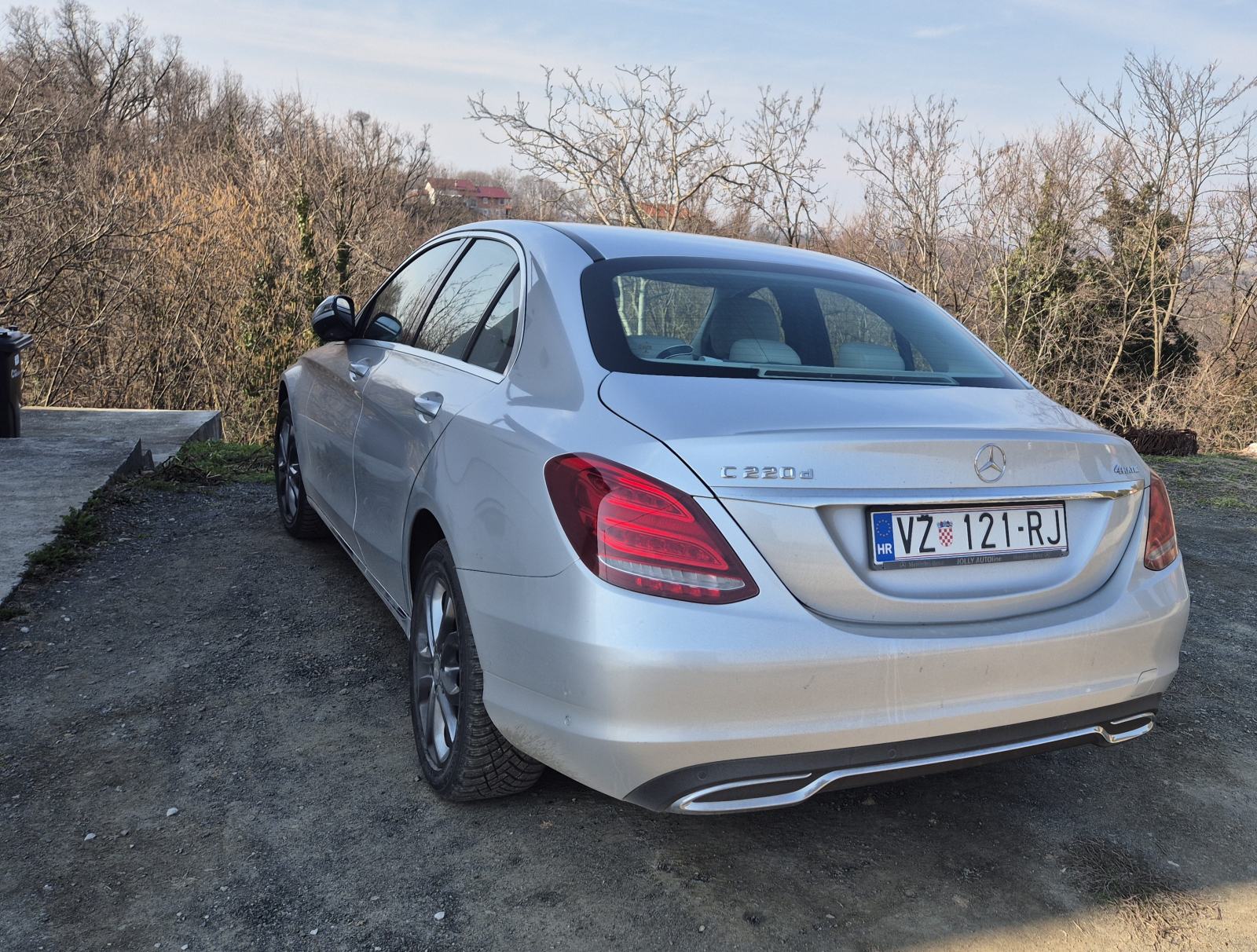 Mercedes-Benz C-klasa 220d 4MATIC automatik HR AUTO NEOSTAR POGODNOSTI, pogled izvana - slika 4