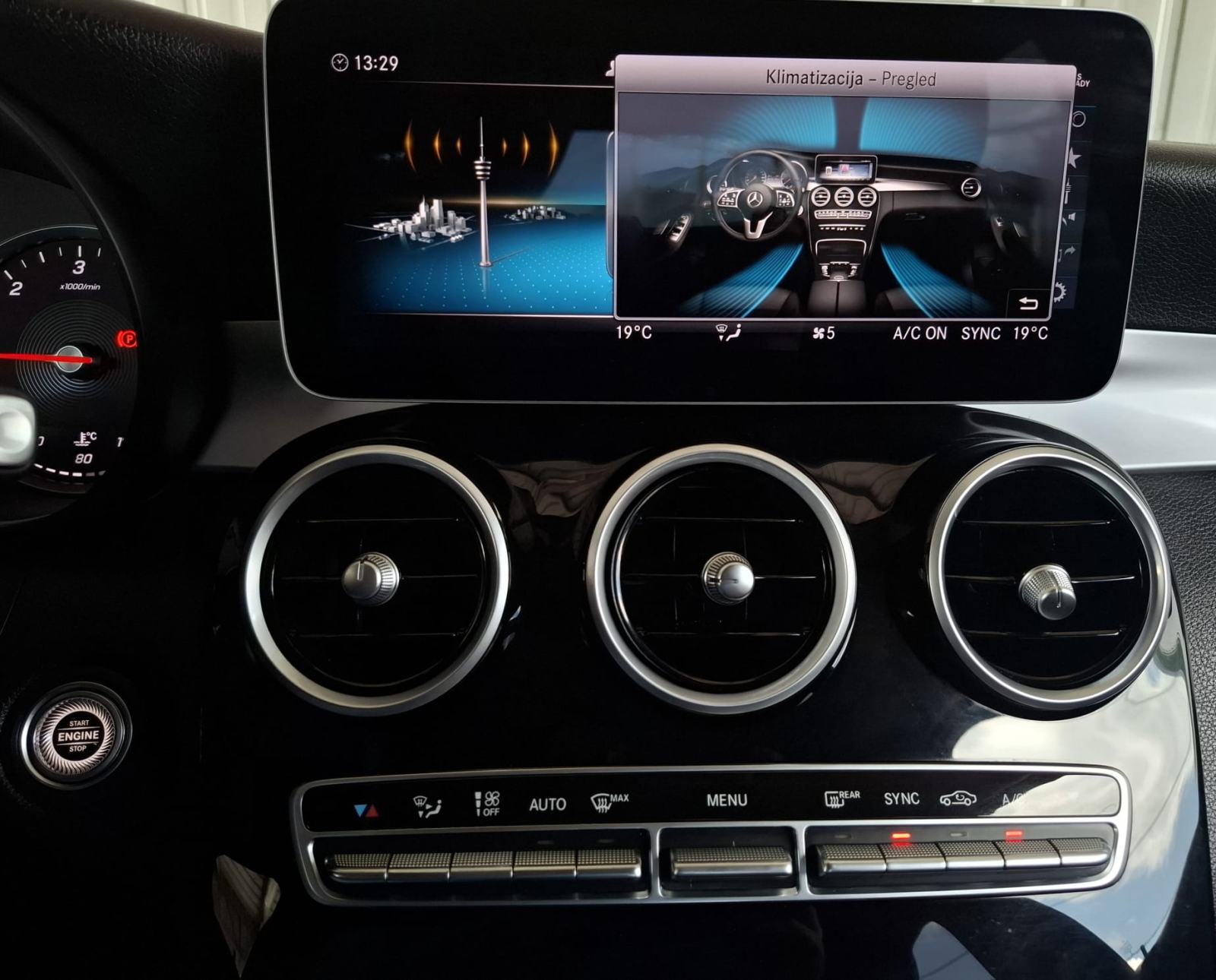 Mercedes-Benz C-klasa 220 D AUTOMATIK ALU NAV 2xPDC FULL LED GARANCIJA, fotografija 18