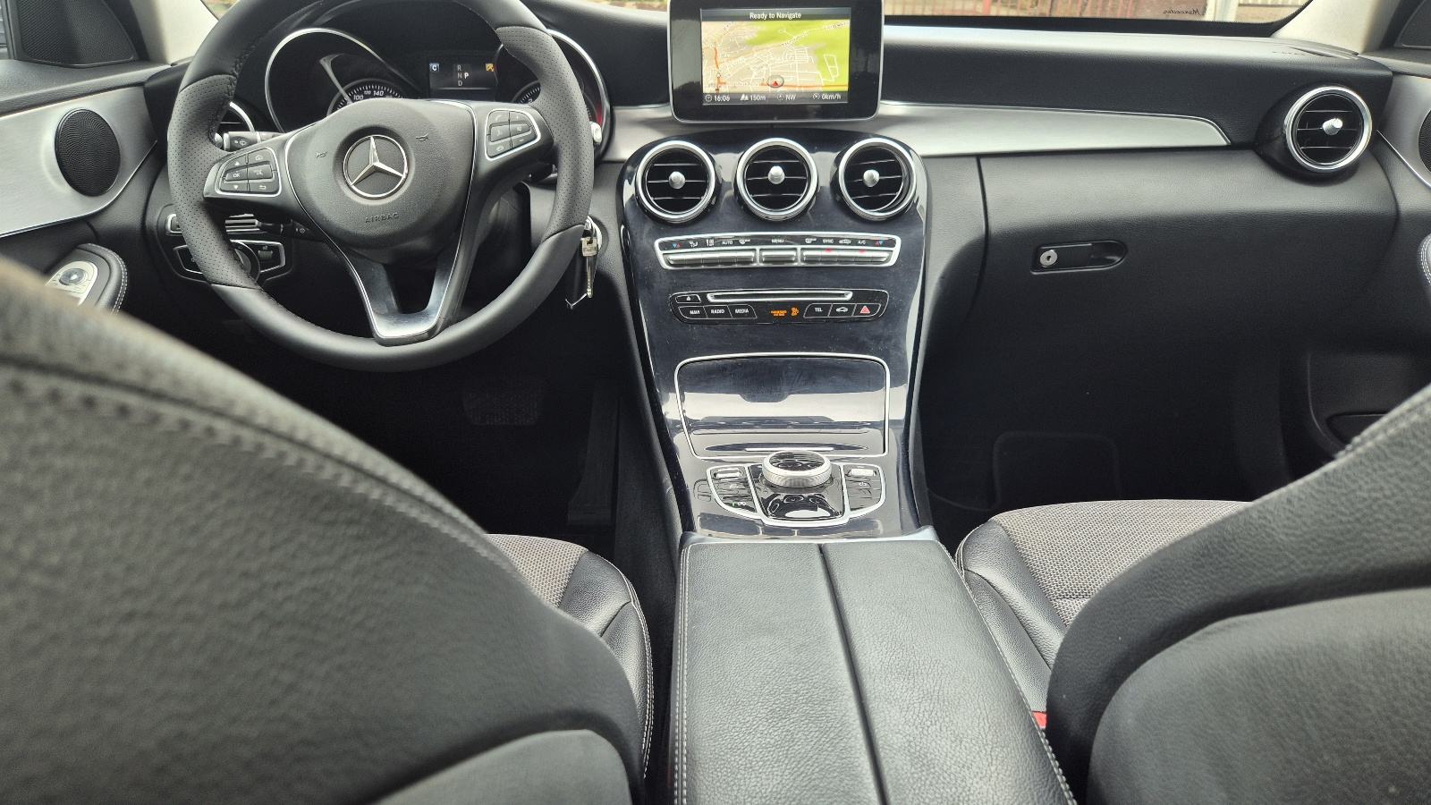 Mercedes-Benz C-klasa 220 D automatik!AVANTGARD!KUPLJEN U RH!NIJE UVOZ, fotografija 15