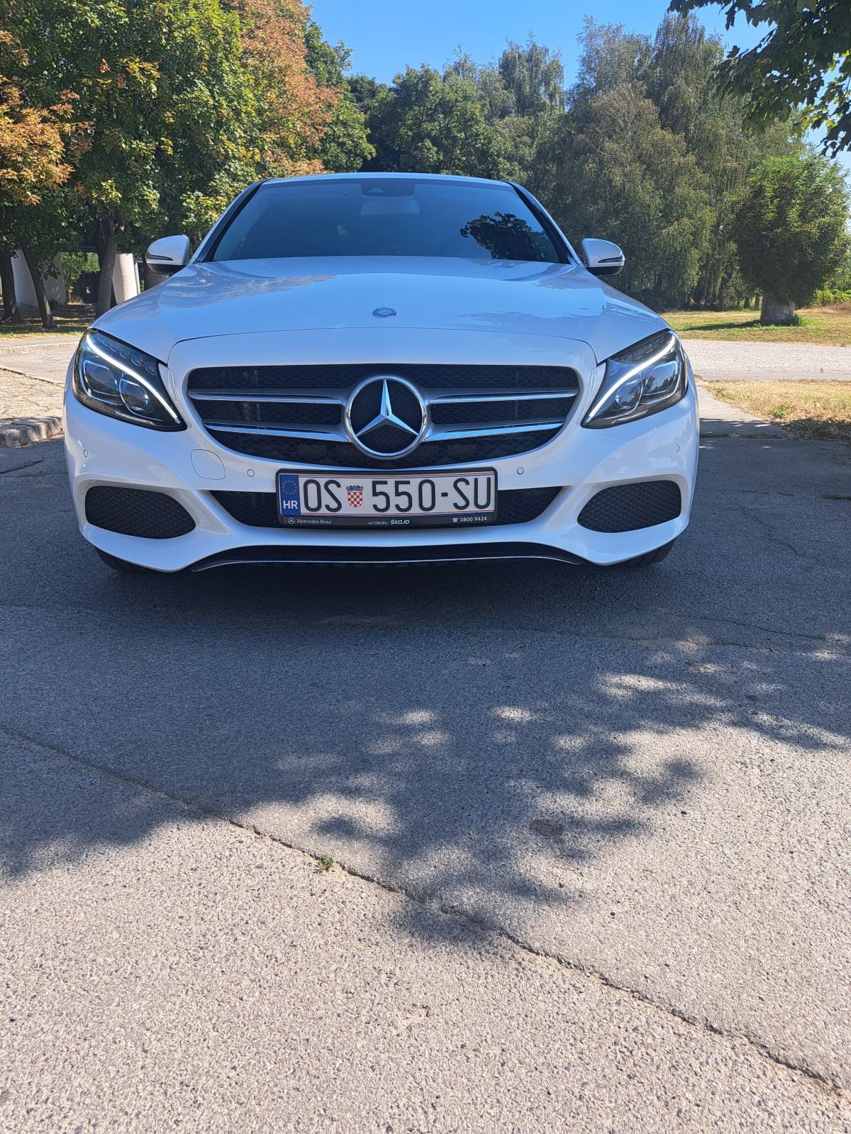Mercedes-Benz C-klasa 220 D automatik LED SVIJETLA-AVANTGART, fotografija 12