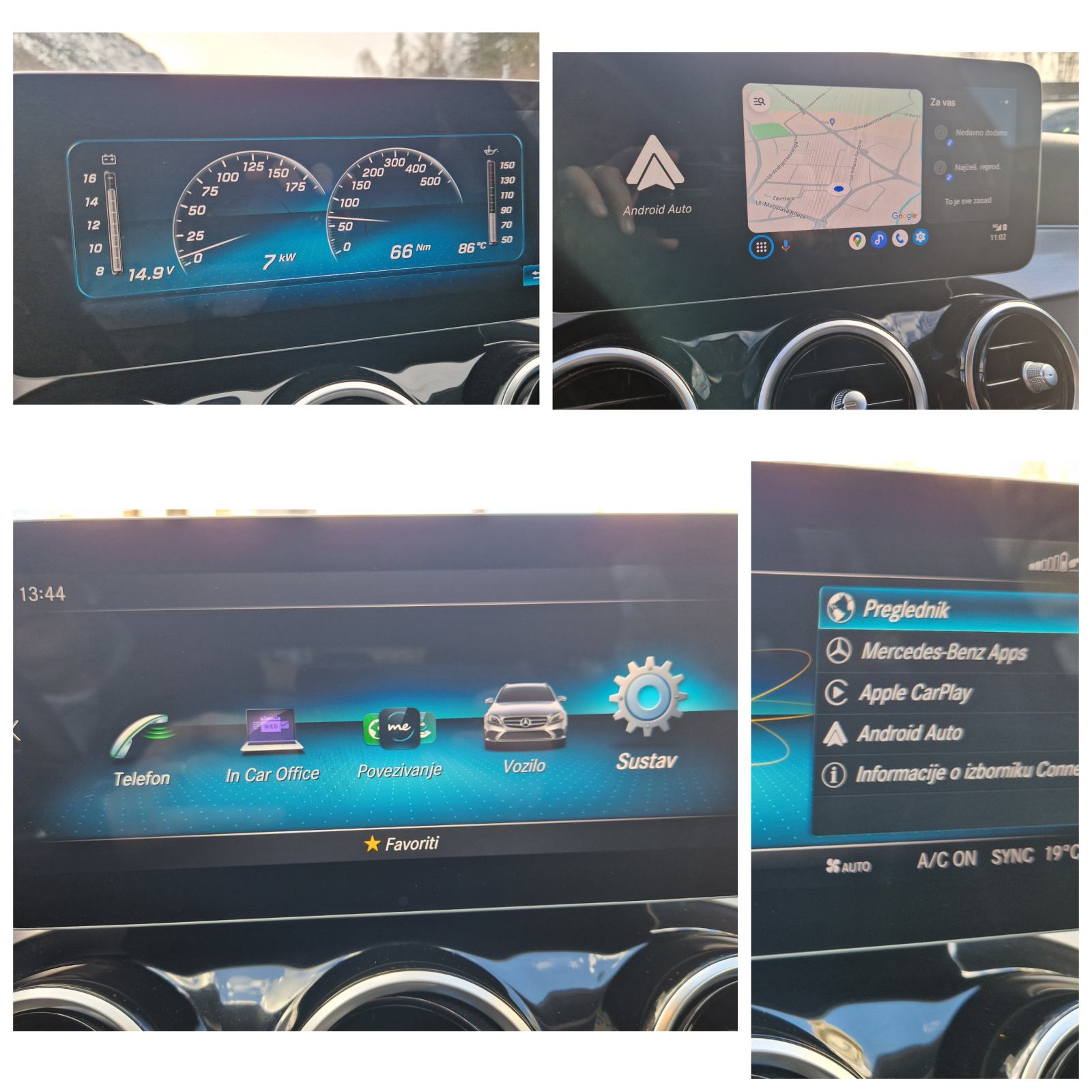 Mercedes C220d automatik Night Package Reg 1.god. Servisna 2 seta guma, fotografija 15