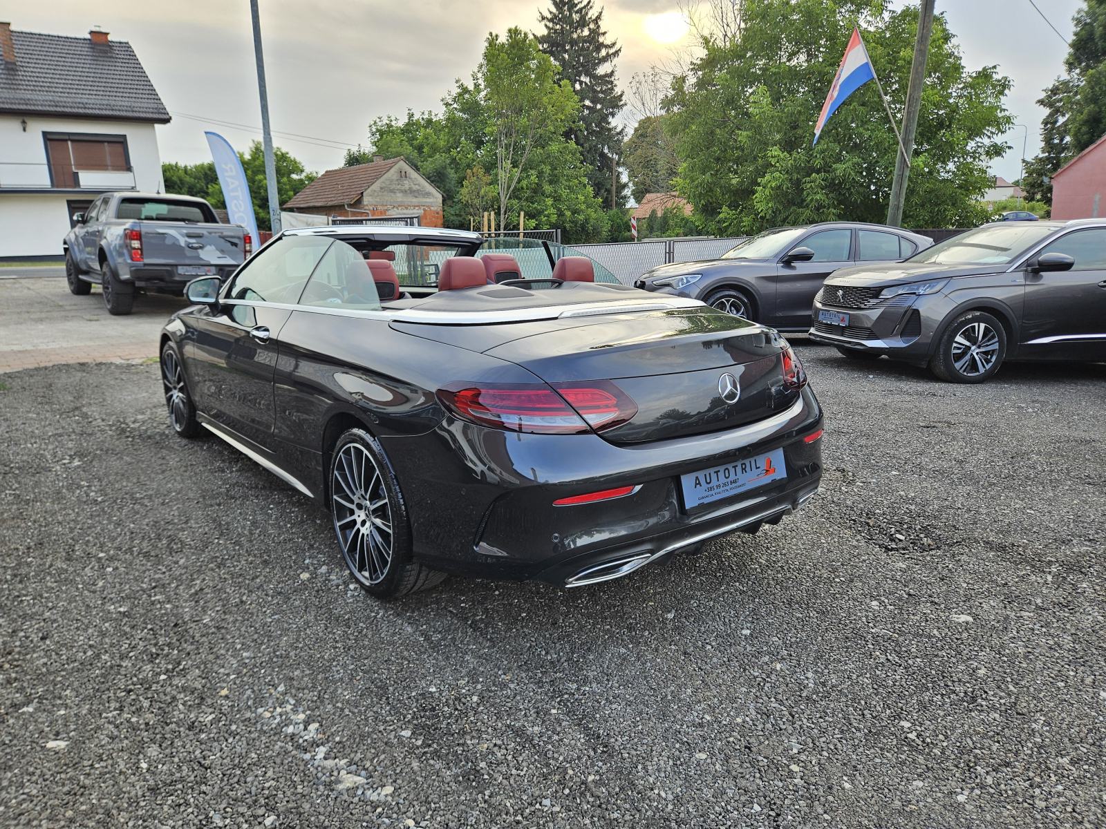 Mercedes-Benz C-klasa 220d,CABRIO,4X4,AMG,LEASING BEZ UČEŠĆA I JAMACA, fotografija 5