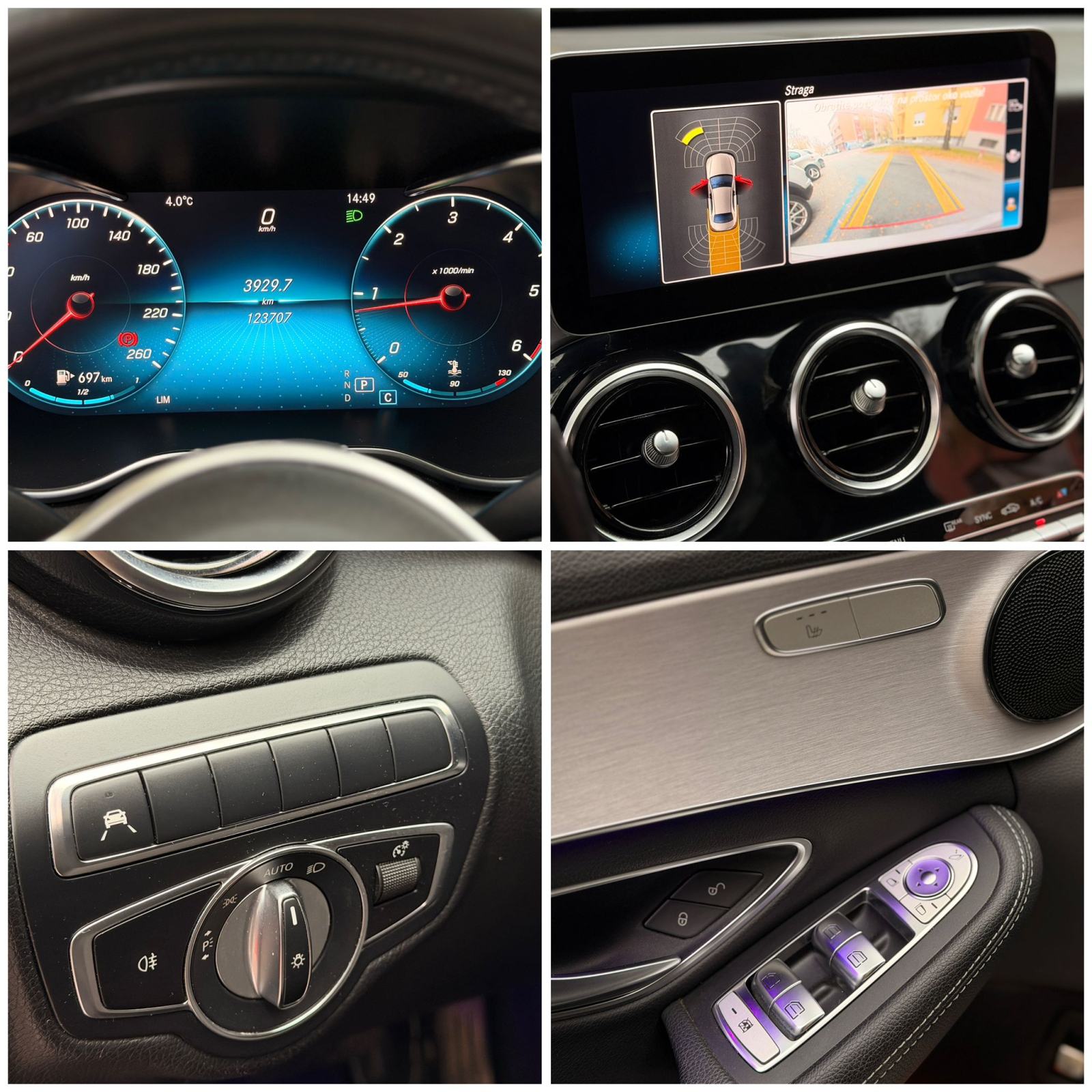 Mercedes-Benz C-klasa 220 D Avantgarde-navigacija,panorama,LED,kamera, fotografija 10
