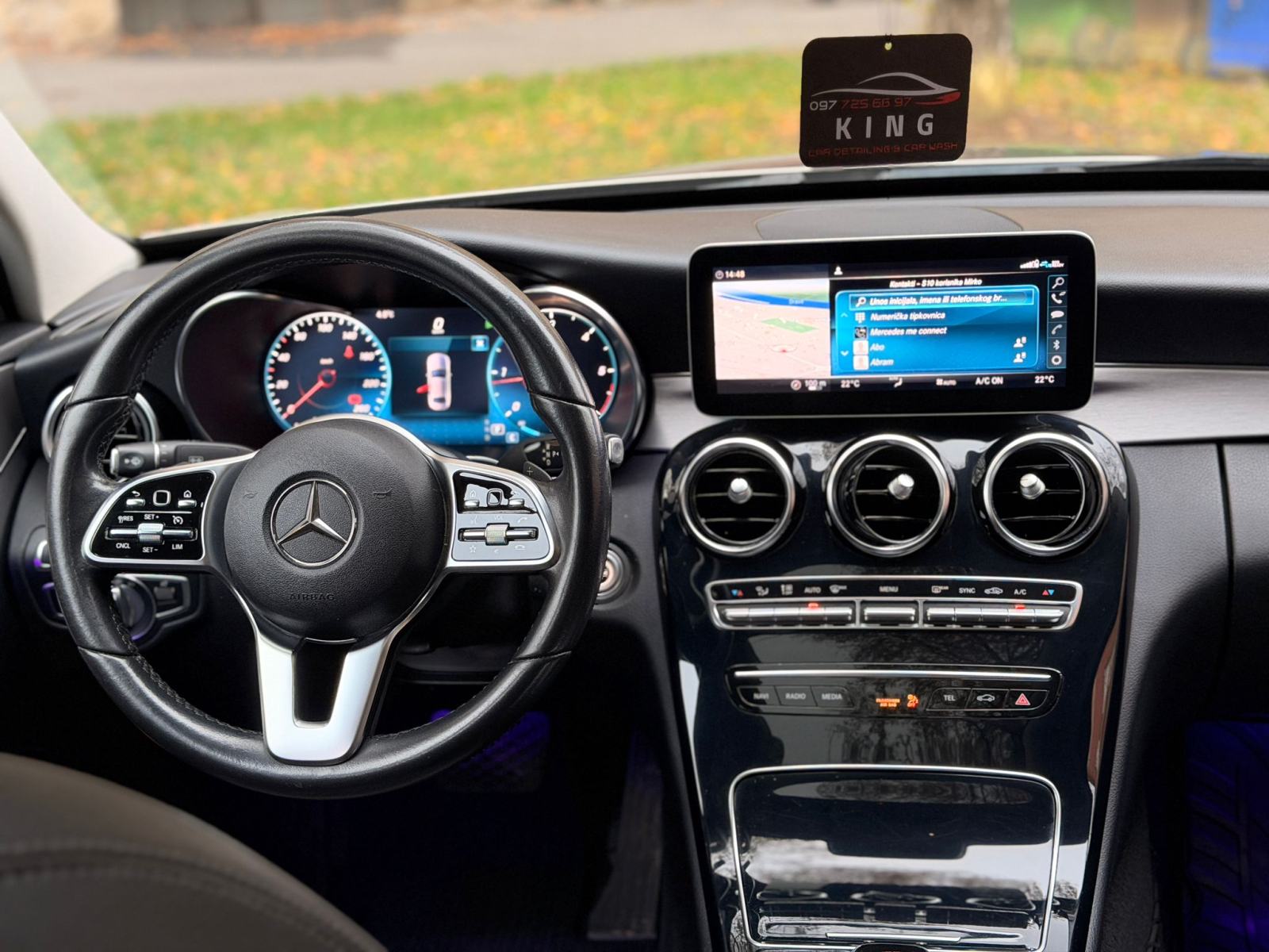Mercedes-Benz C-klasa 220 D Avantgarde-navigacija,panorama,LED,kamera, fotografija 8