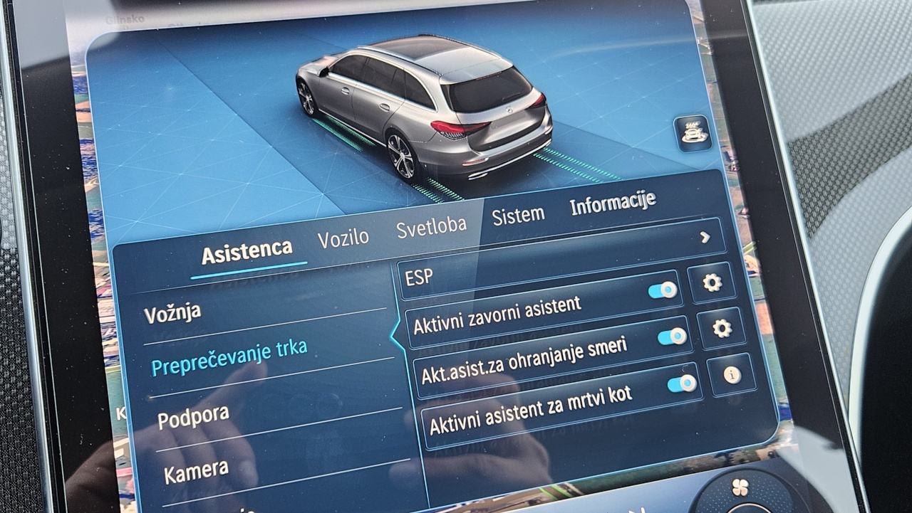 Mercedes-Benz C-klasa 220D 4 MATIC AMG LINE automatik, fotografija 13