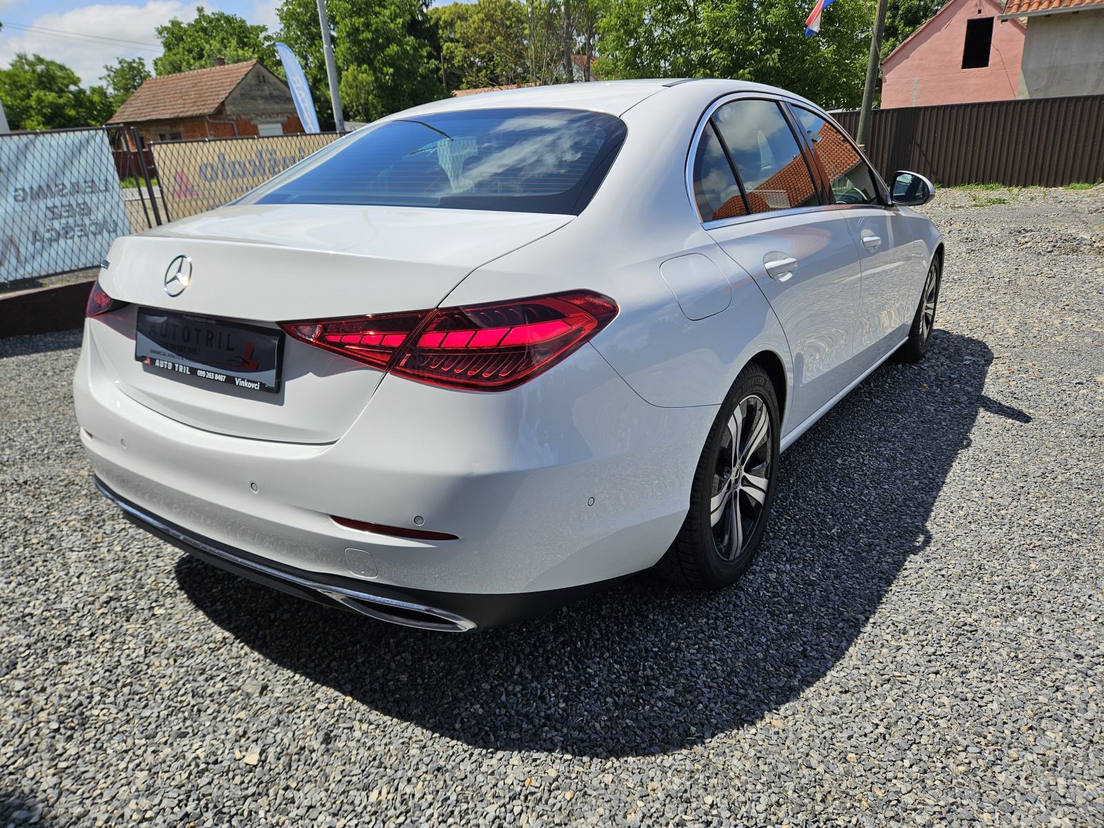 Mercedes-Benz C-klasa 220d,PERLA BIJELA,LEASING BEZ UČEŠĆA I BEZ JAMAC, fotografija 7