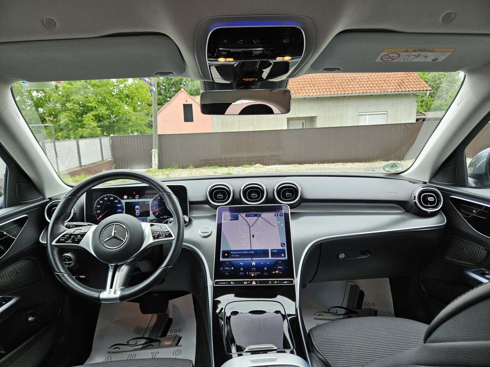 Mercedes-Benz C-klasa BENZIN, LEASING BEZ UČEŠĆA I BEZ JAMACA, fotografija 12