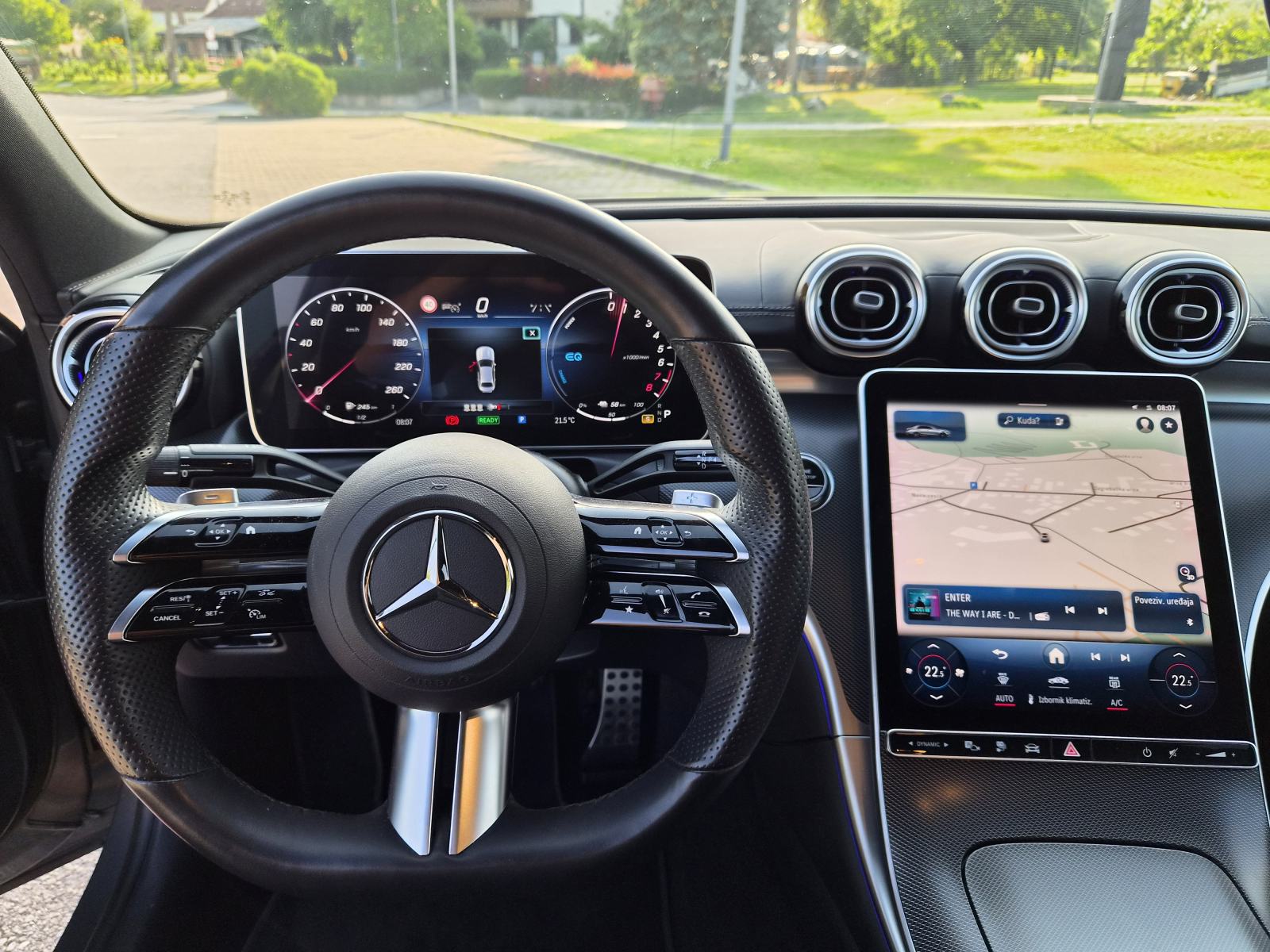 Mercedes-Benz C300E, PLUG-IN HYBRID, AMG, 9G, TOP STANJE, REG., fotografija 15