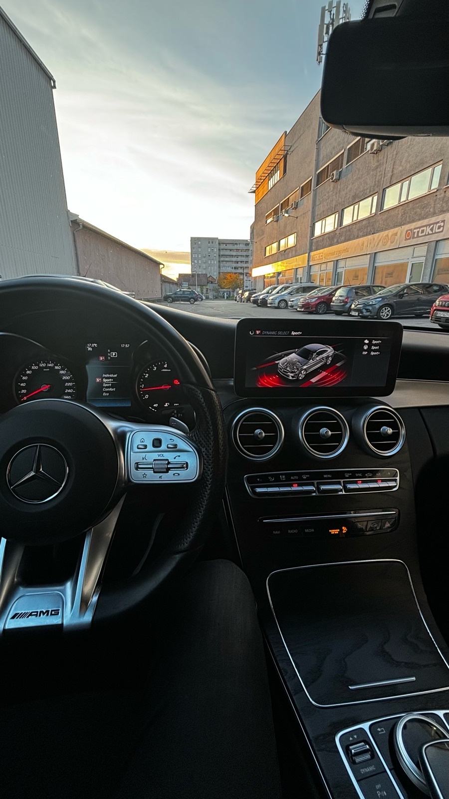 Mercedes-Benz C-klasa Coupe 180 AMG 9Gmjenjač, fotografija 15