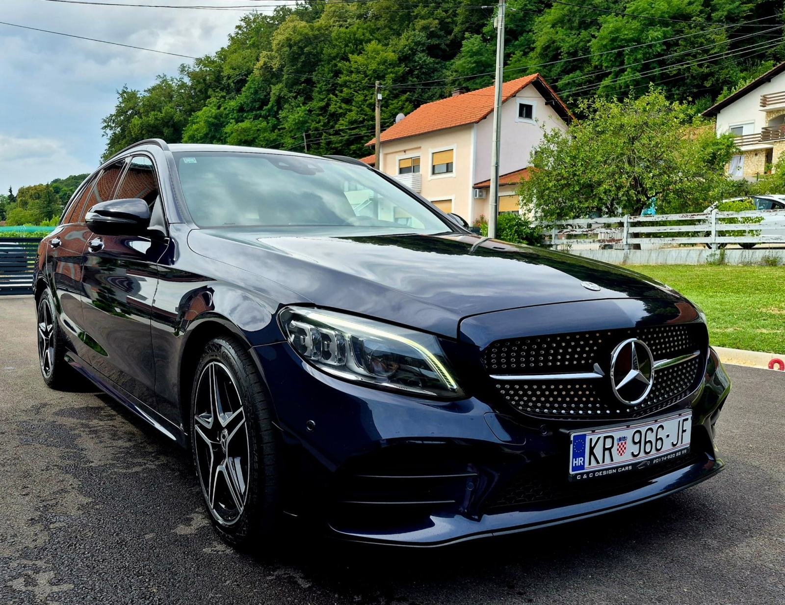 Mercedes-Benz C-klasa T-model 220 D, 4 MATIC, pogled izvana - slika 2