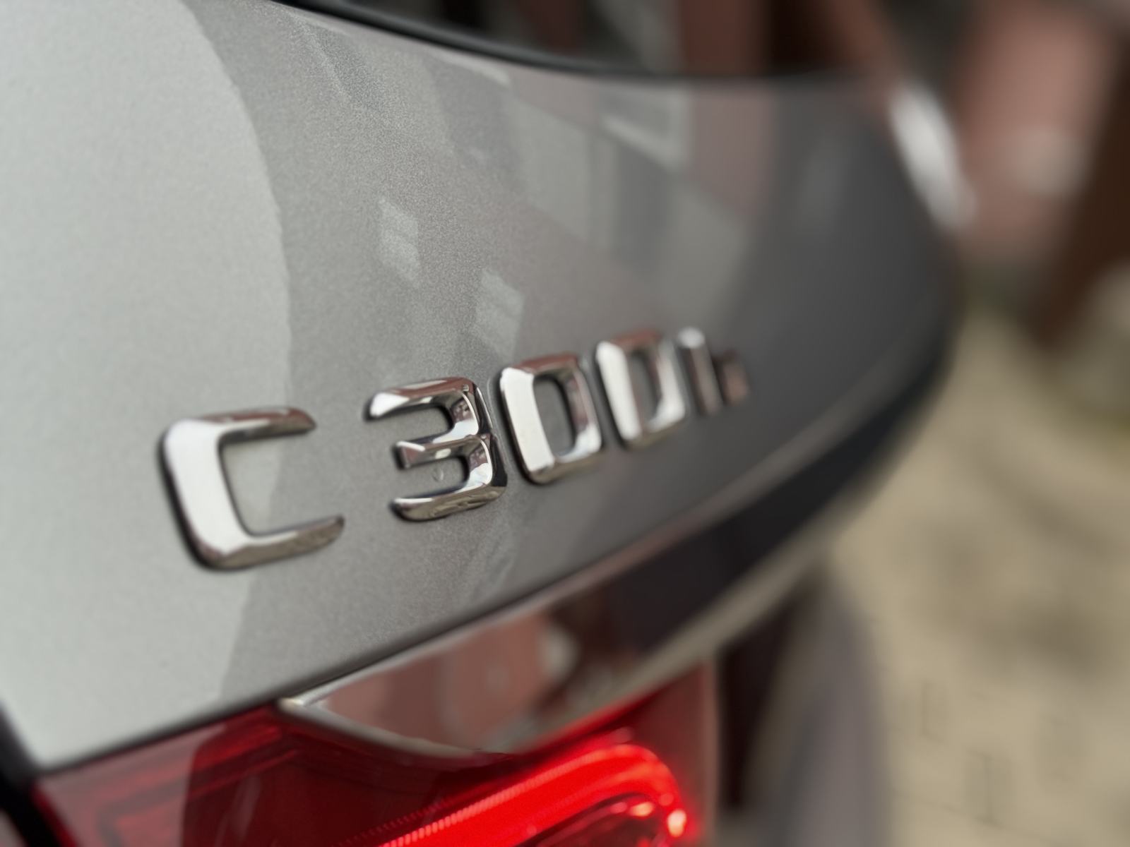 Mercedes C 300 h AMG / REG 1. god / CRNO NEBO / NAVI / AMG FELGE /, fotografija 10