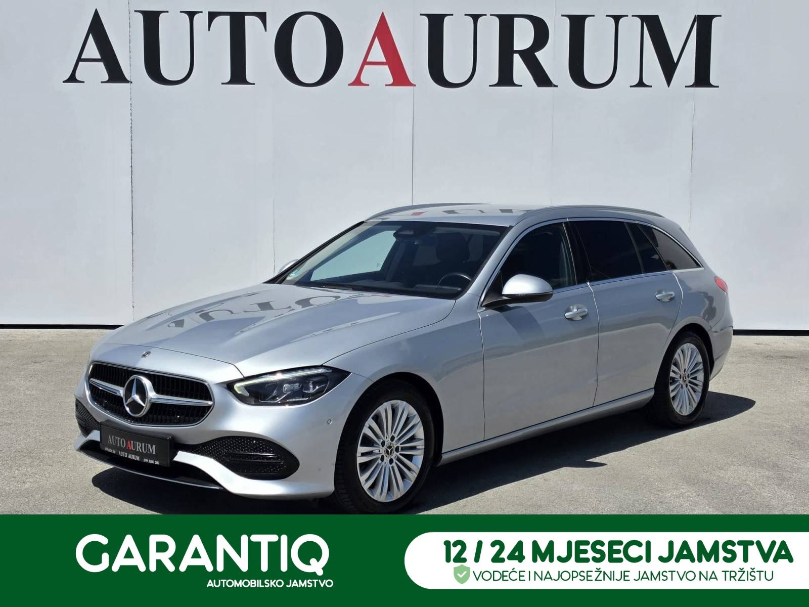 Mercedes-Benz C200D 163ks *AVANTGARDE* VIRTUAL,AUT,NAVI,ACC,JAMSTVO, pogled izvana - slika 1