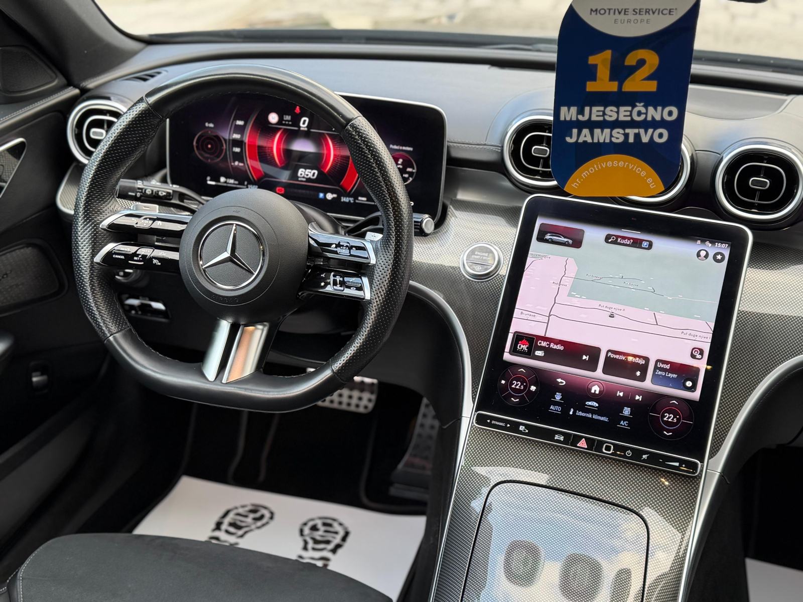 Mercedes-Benz C200d~Amg Line~Panorama~Full Led~Kamera~Servisna~Jamstvo, fotografija 18
