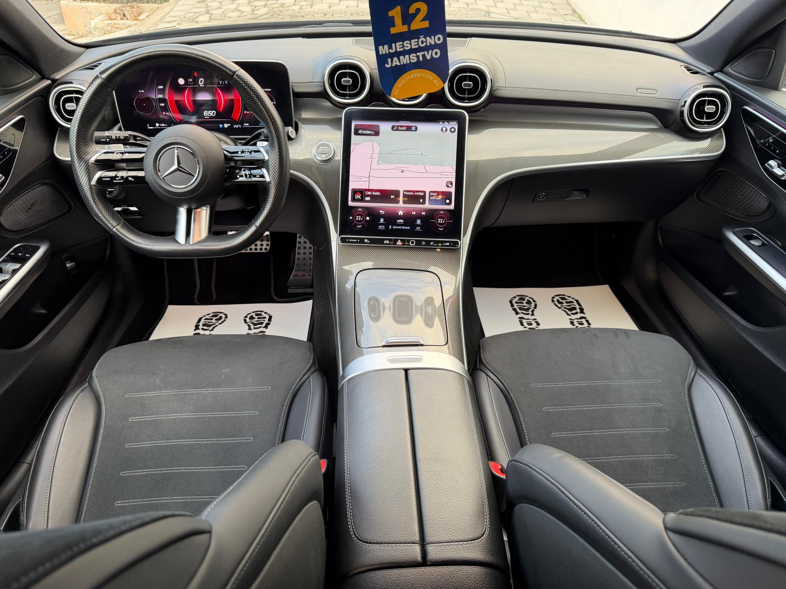Mercedes-Benz C200d~Amg Line~Panorama~Full Led~Kamera~Servisna~Jamstvo, fotografija 15